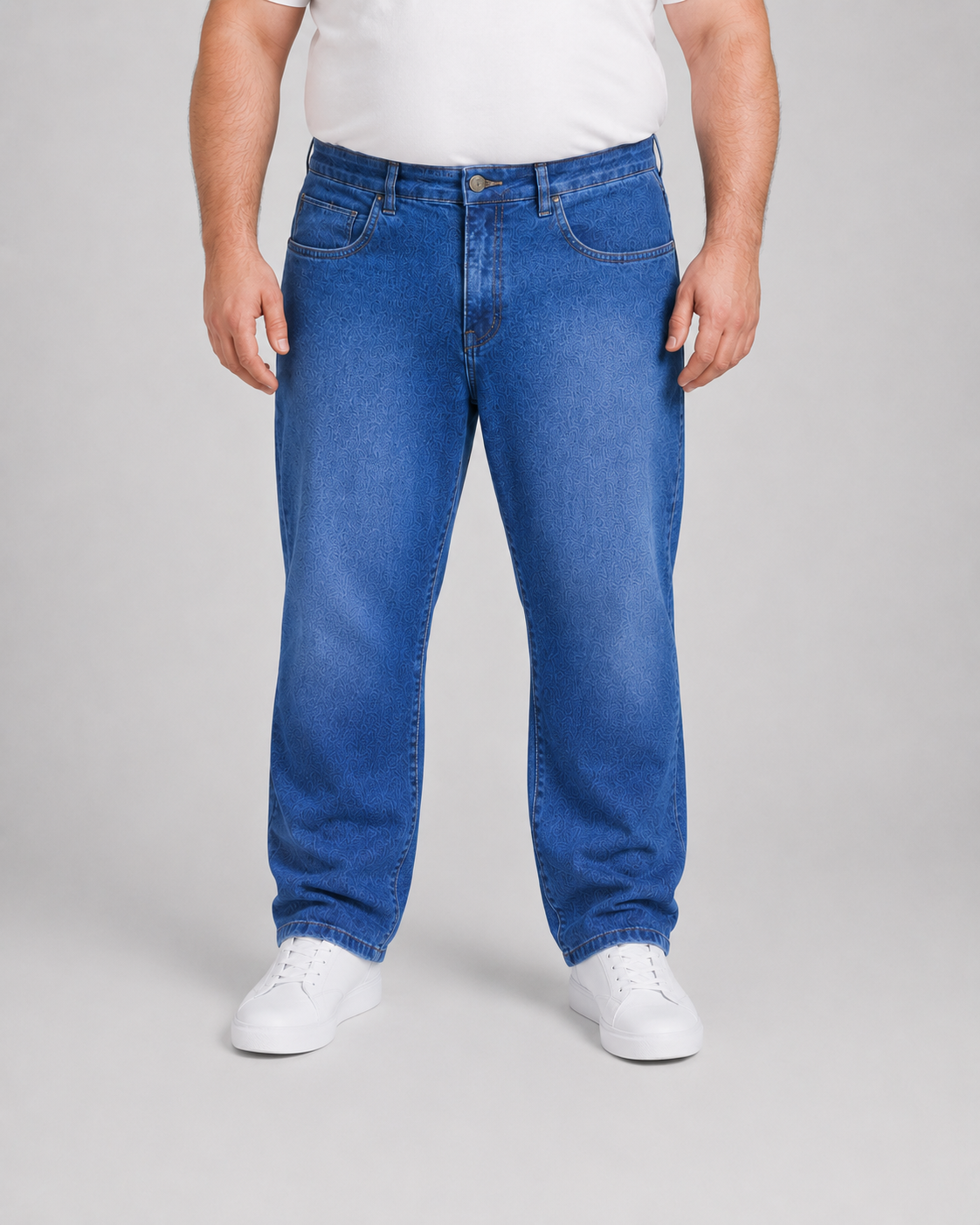 Calça Masculina Reta Plus Size El - 39471