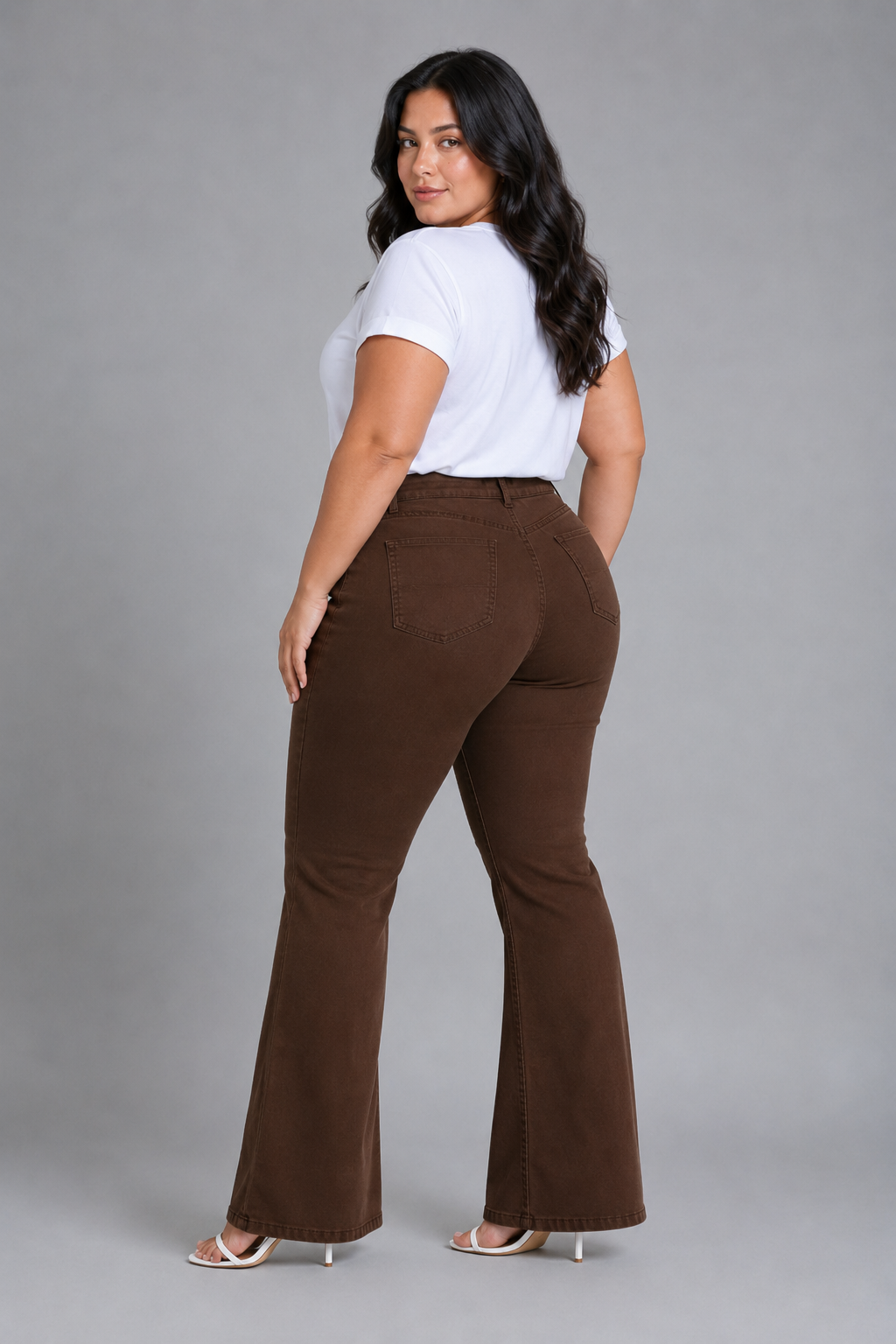 Calça Flare Plus Size El - 39446
