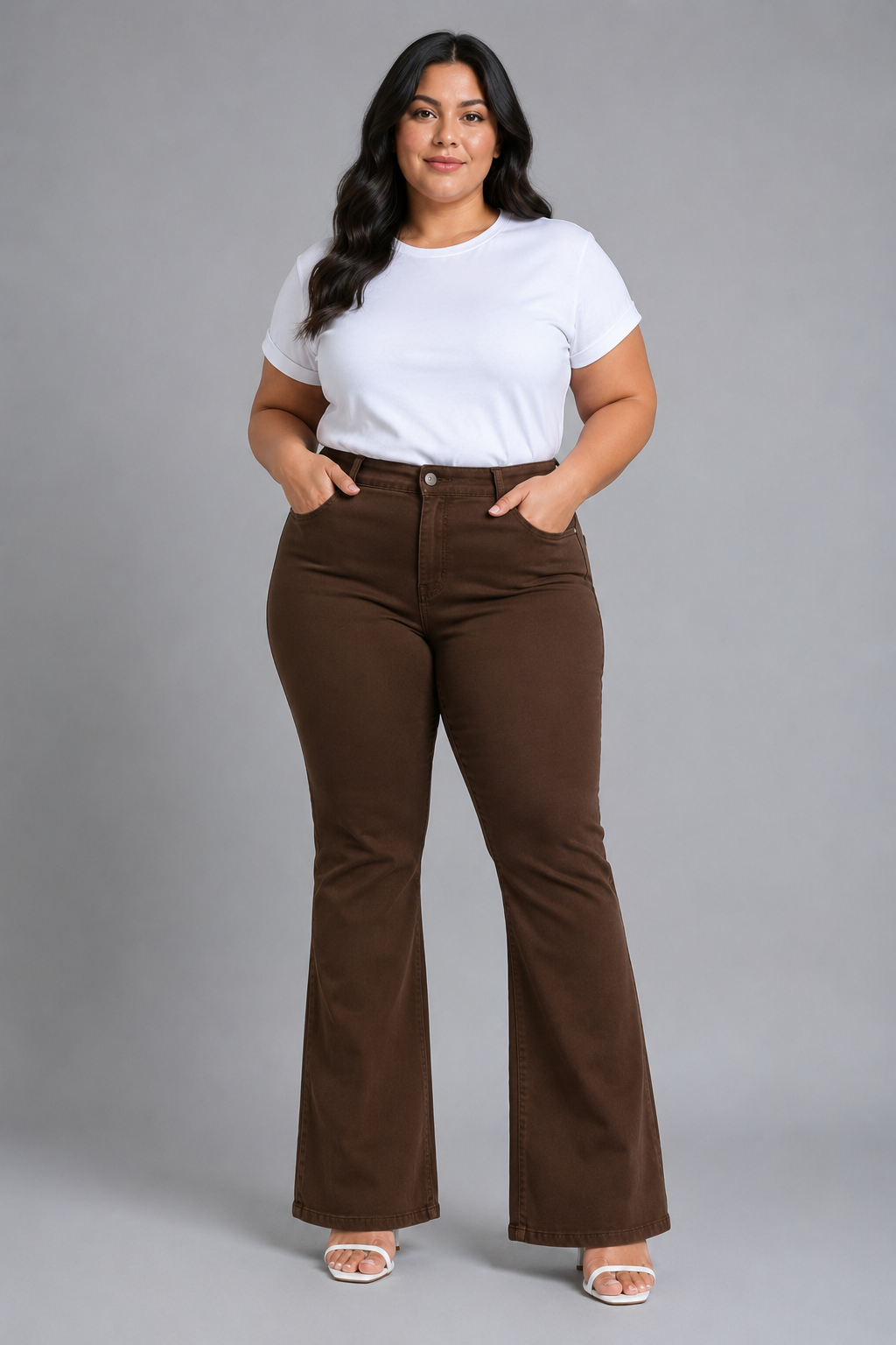Calça Flare Plus Size El - 39446