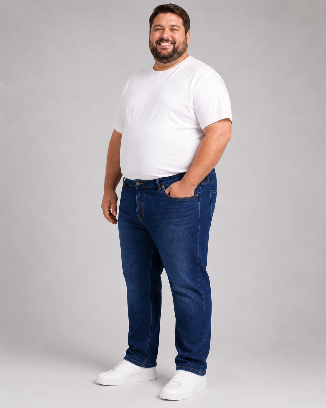 Calca Masculina Reta Plus+ El - 39439