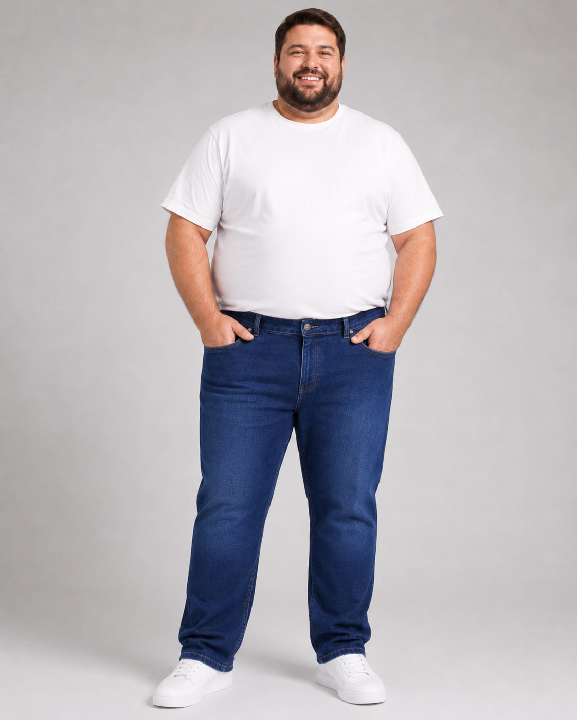 Calca Masculina Reta Plus+ El - 39439