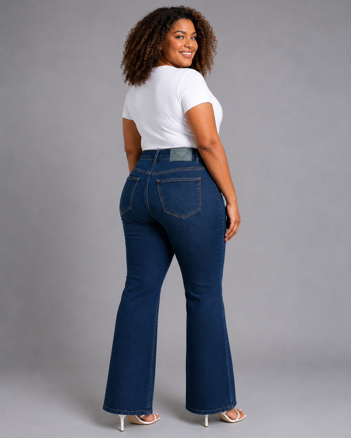 Calça Feminina Boot Cut Plus Size El - 39425