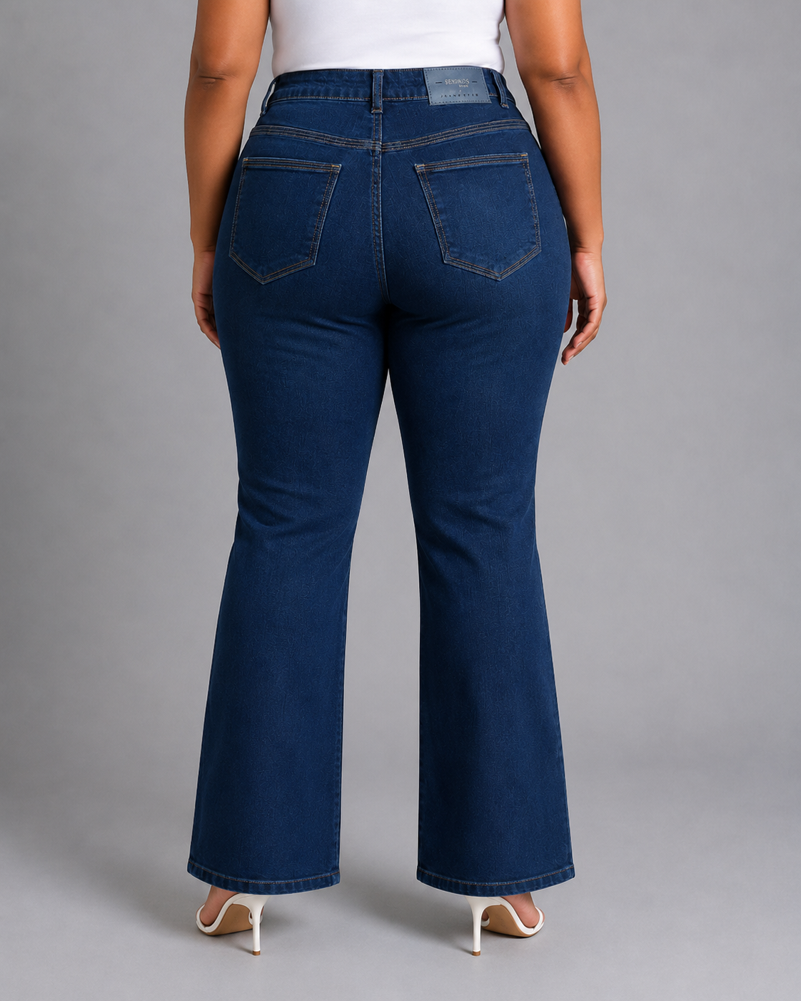 Calça Feminina Boot Cut Plus Size El - 39425