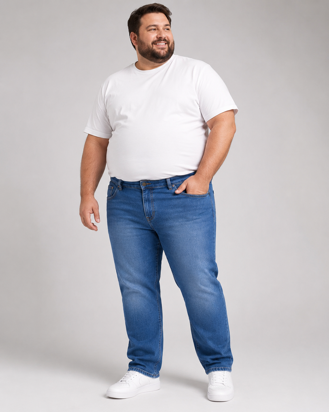 Calca Masculina Reta Over Sized El - 39436