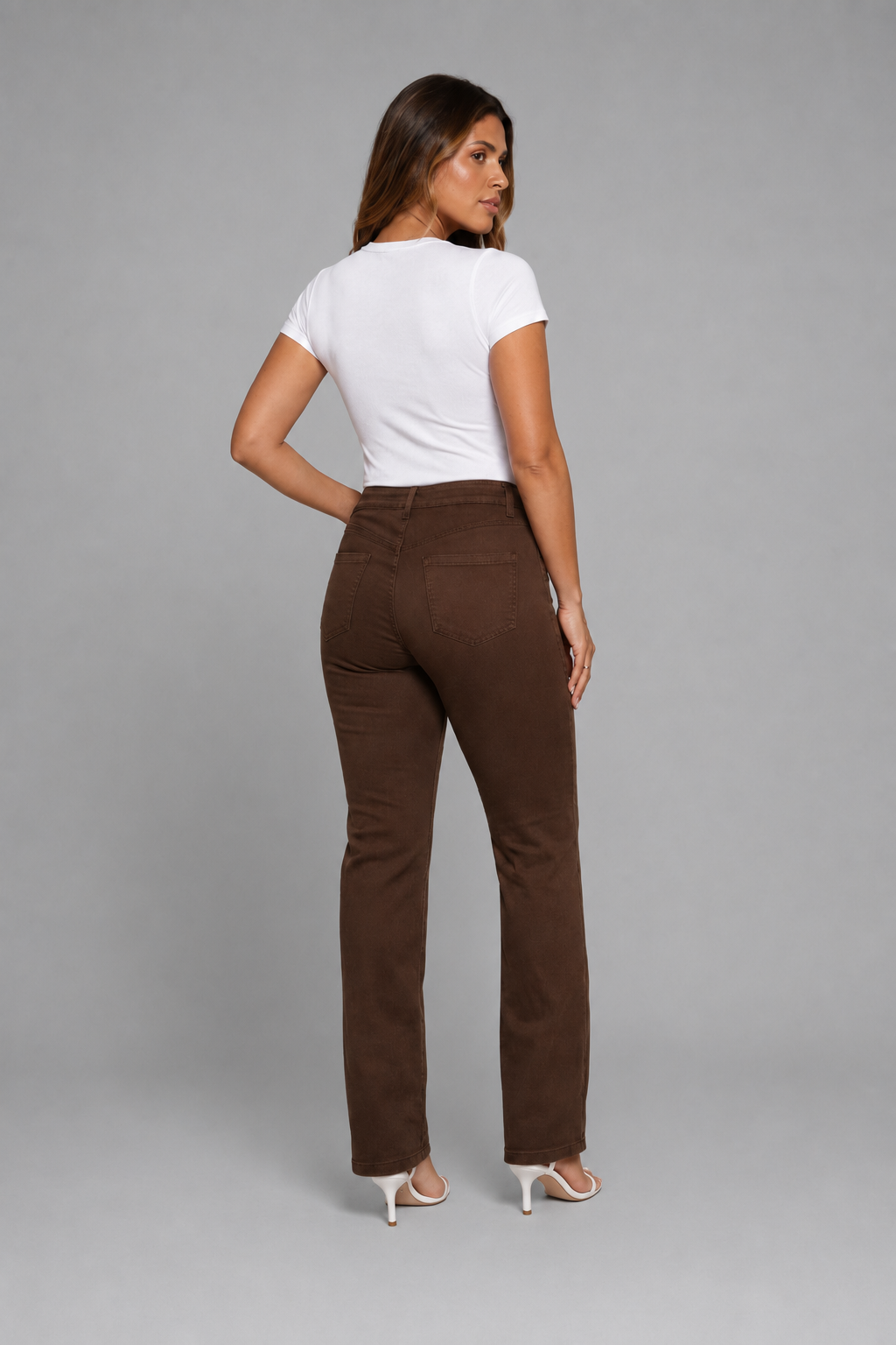 Calca Feminina Reta Regular Tinto El - 39445