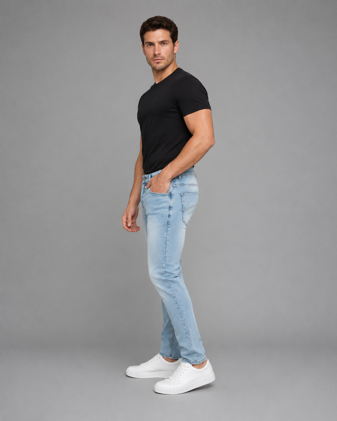 Calça Masculina Fit Regular El - 39319
