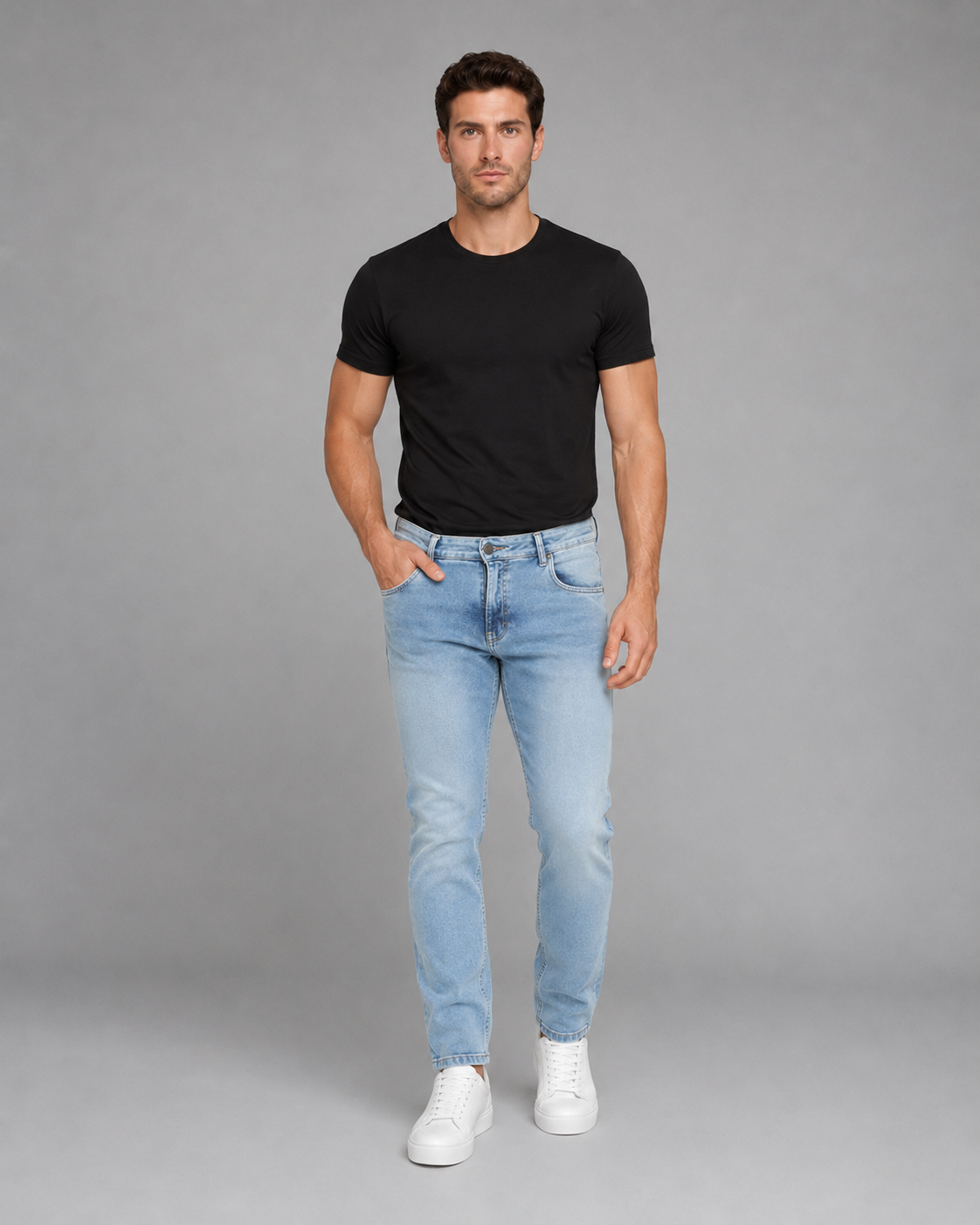Calça Masculina Fit Regular El - 39319