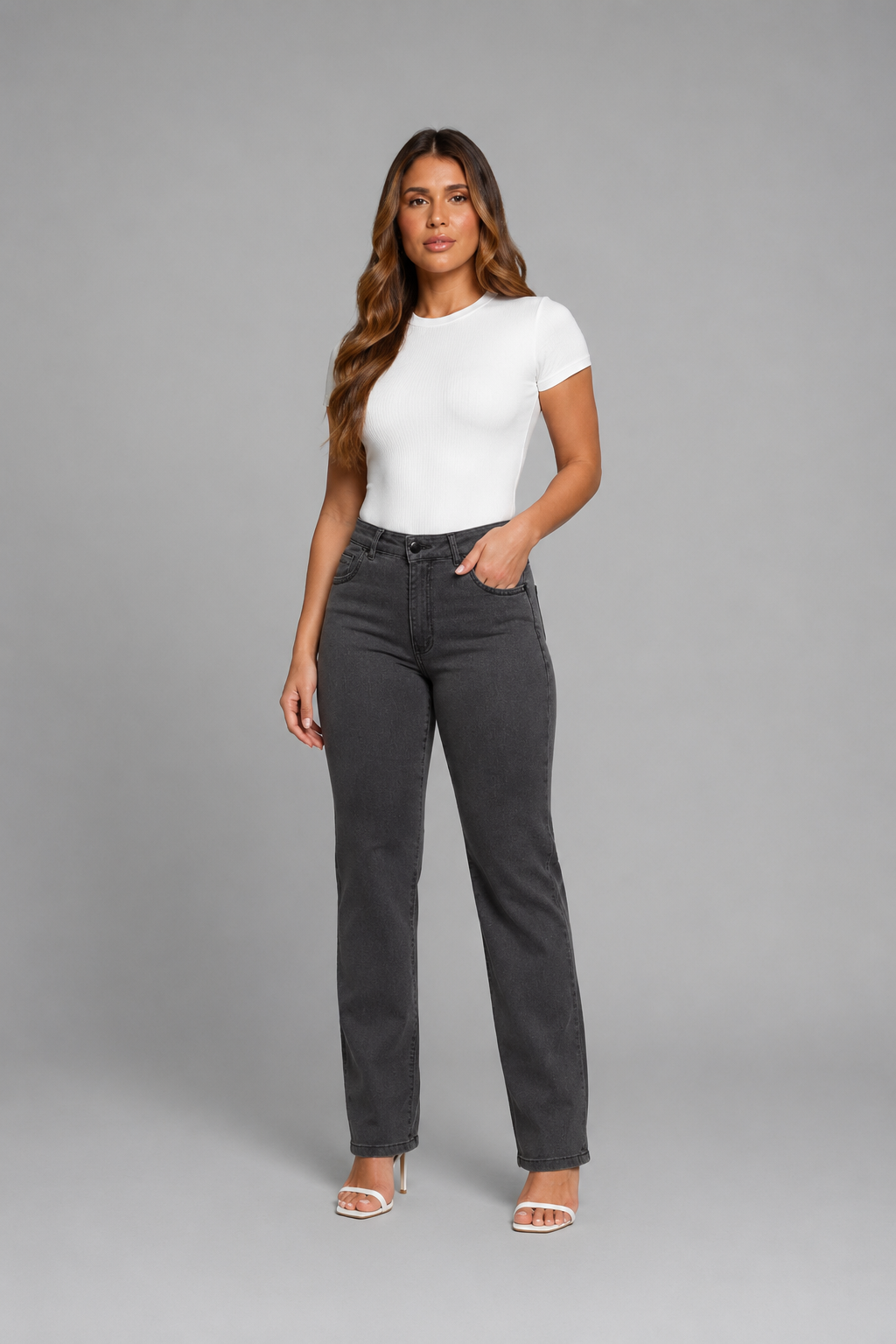 Calça Feminina Reta Regular El - 39432