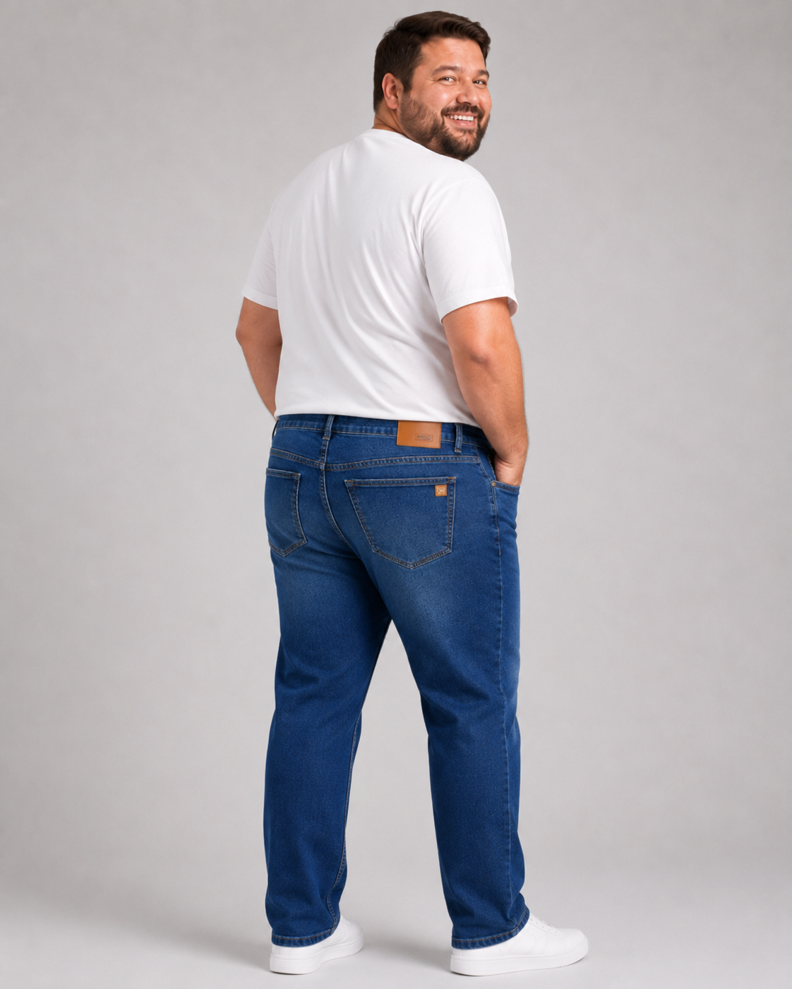 Calca Masculina Reta Plus Size El - 39401