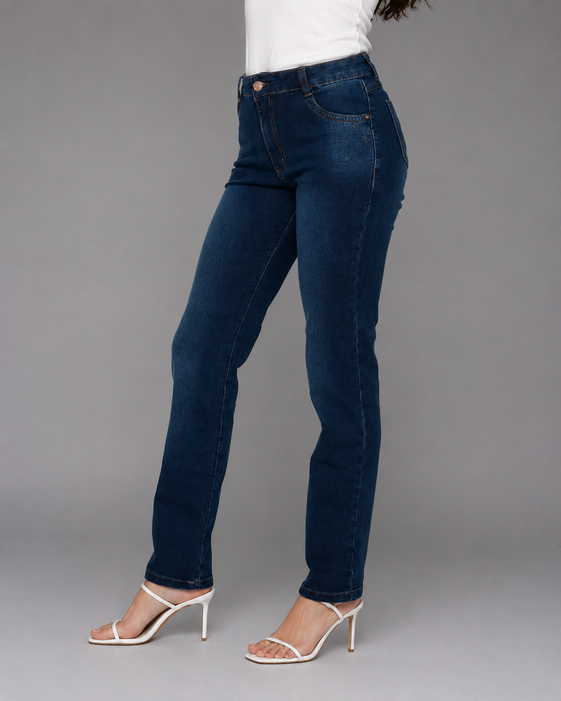 Calça Reta Feminina Regular El - 38388