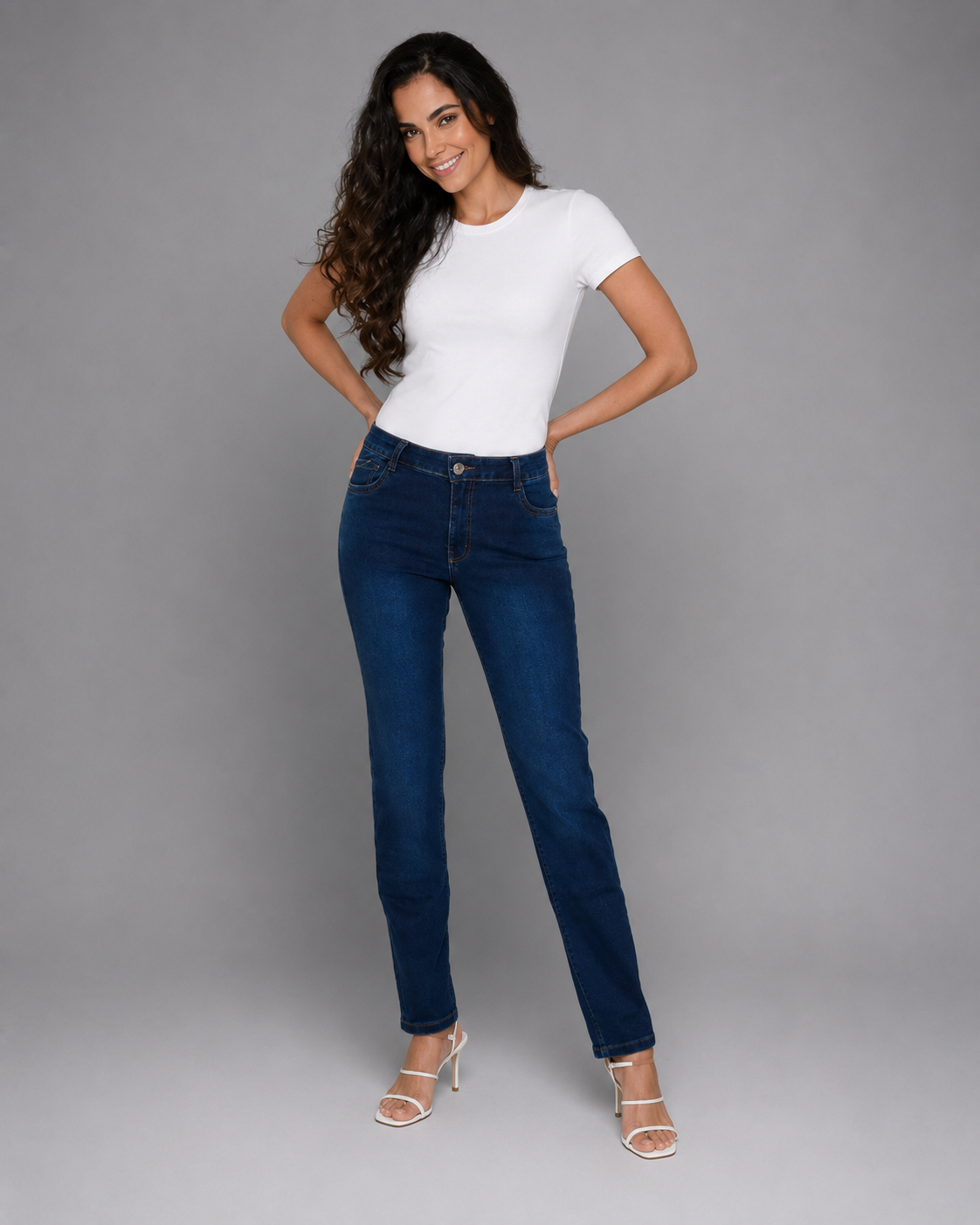 Calça Reta Feminina Regular El - 38388