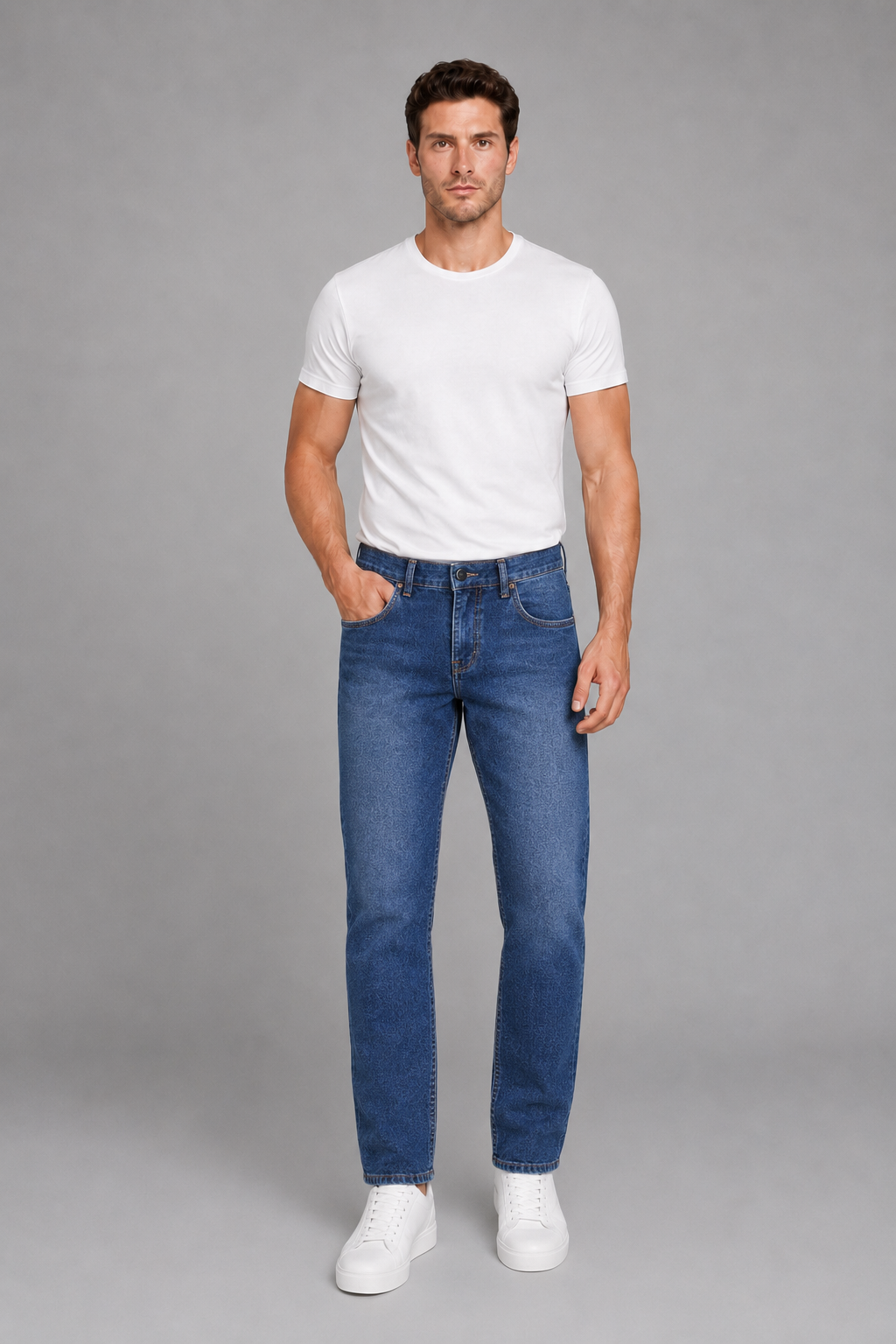 Calca Masculina Reta El - 39267