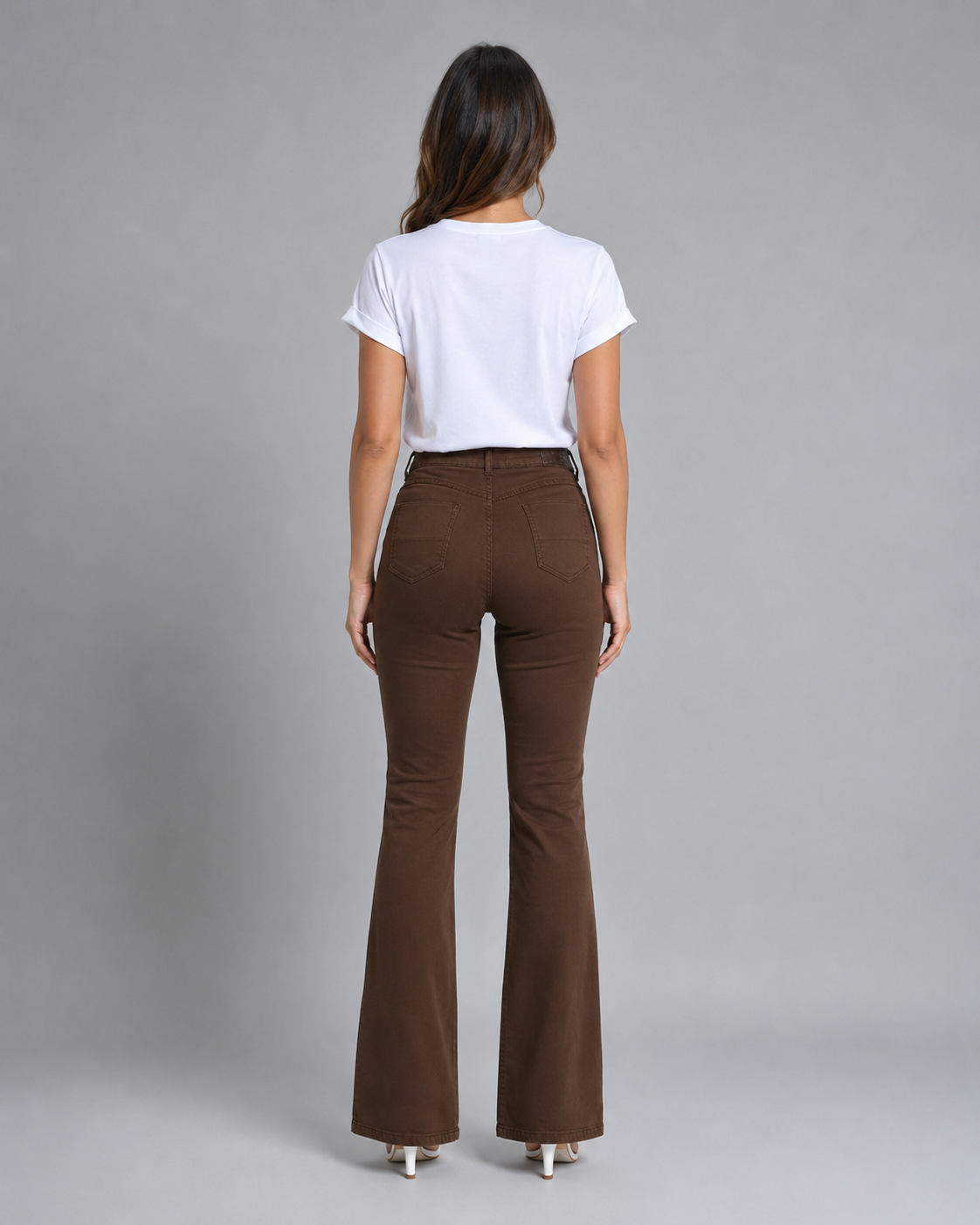 Calça Flare Regular Tinto EL - 39427