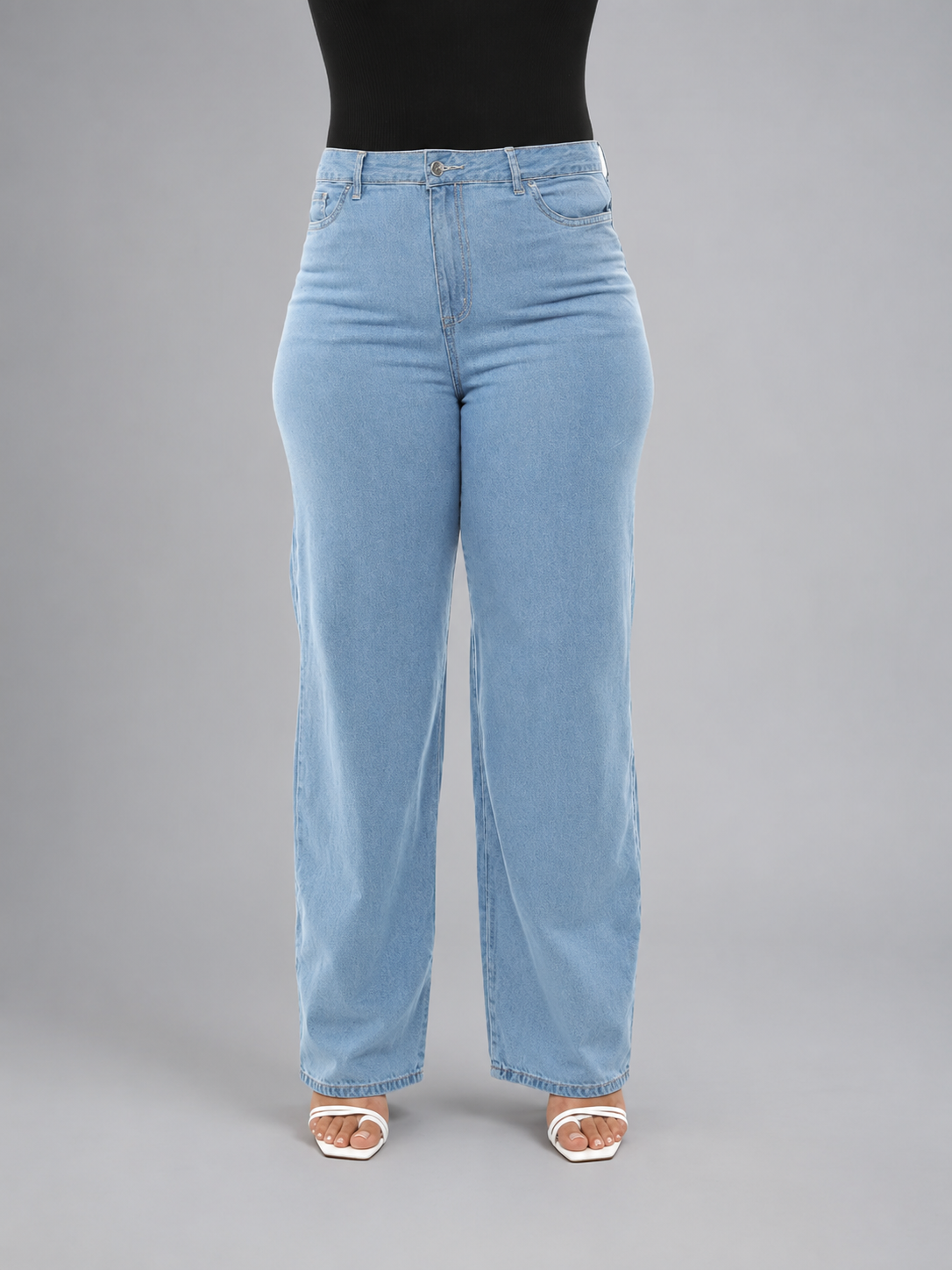 Calça Wide Leg Plus Size - 39423