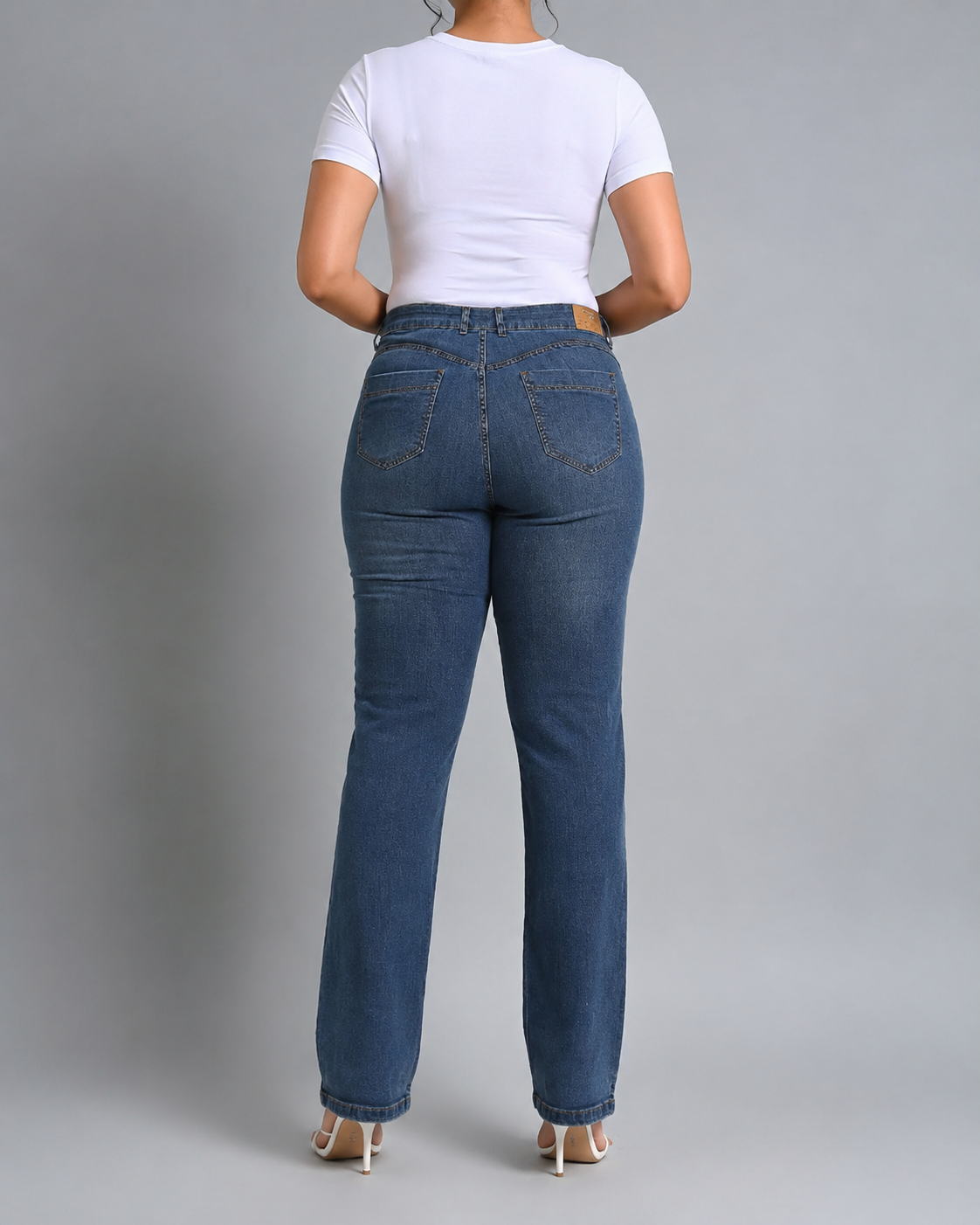 Calça Reta Plus Size - 39414
