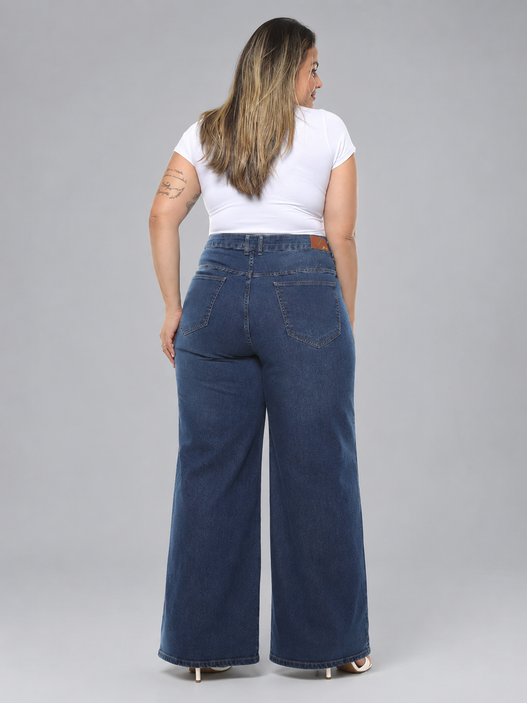 Calça Wide Leg Plus Size El - 39413
