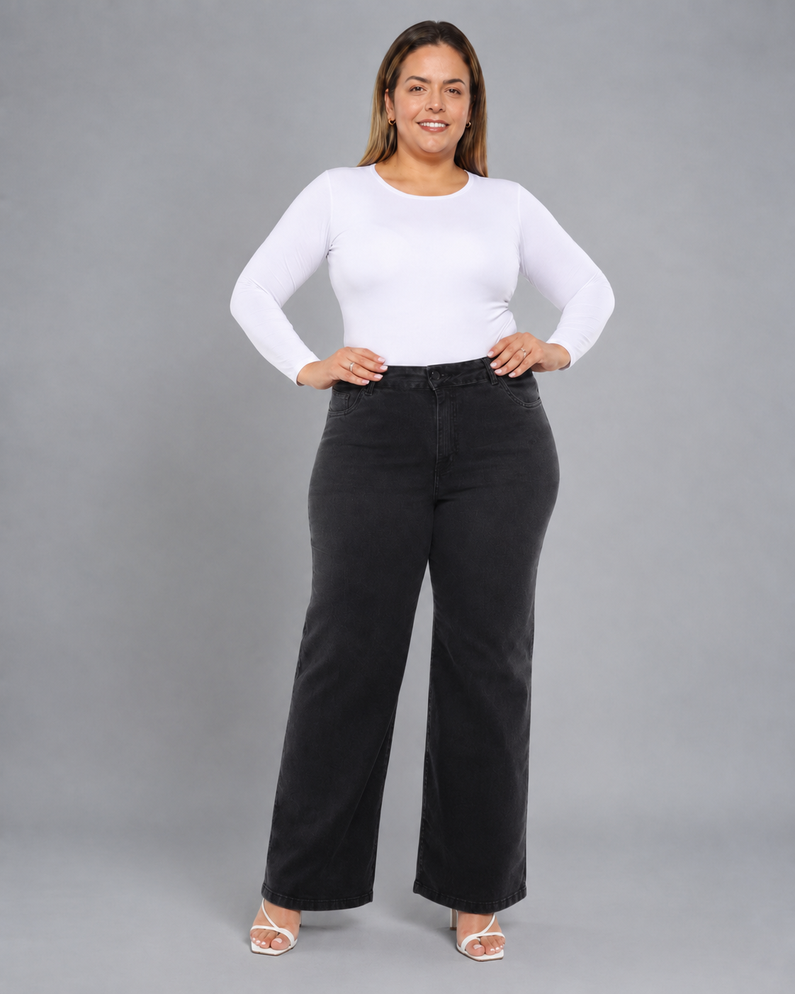 Calça Wide Leg Plus Size El - 39411