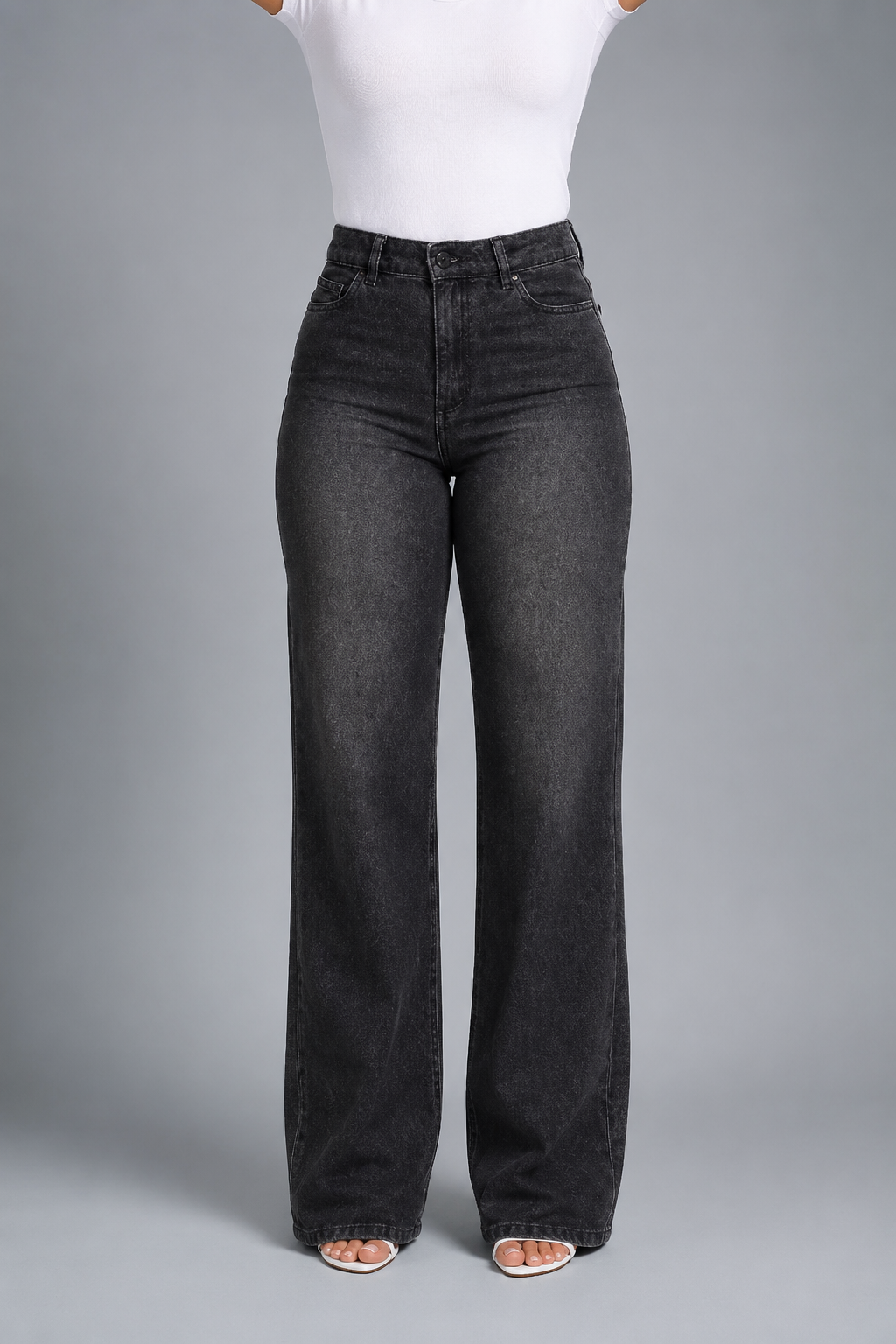 Calça Feminina Wide Leg Regular - 39216