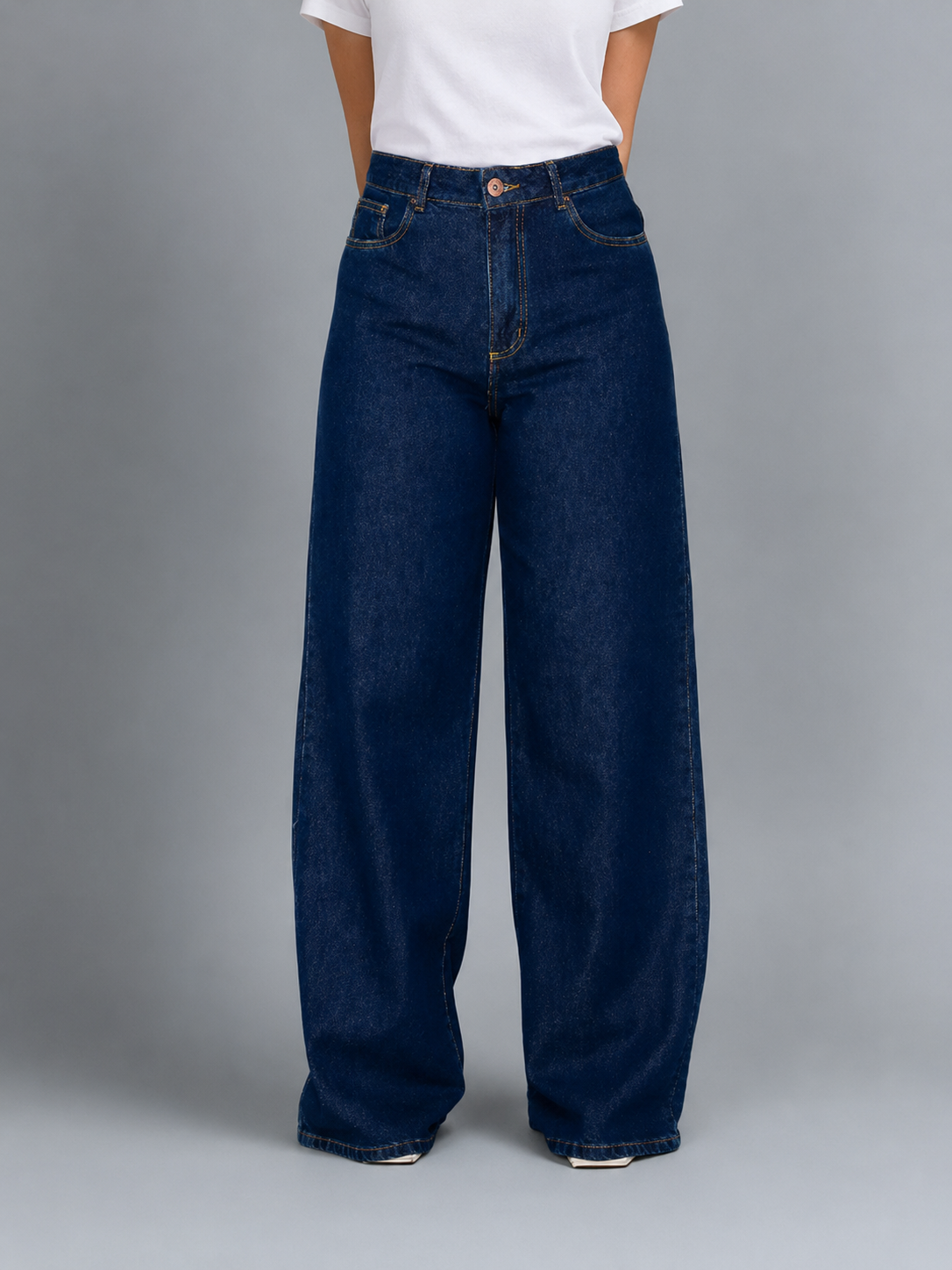Calca Fem Wide Leg Regular - 38994