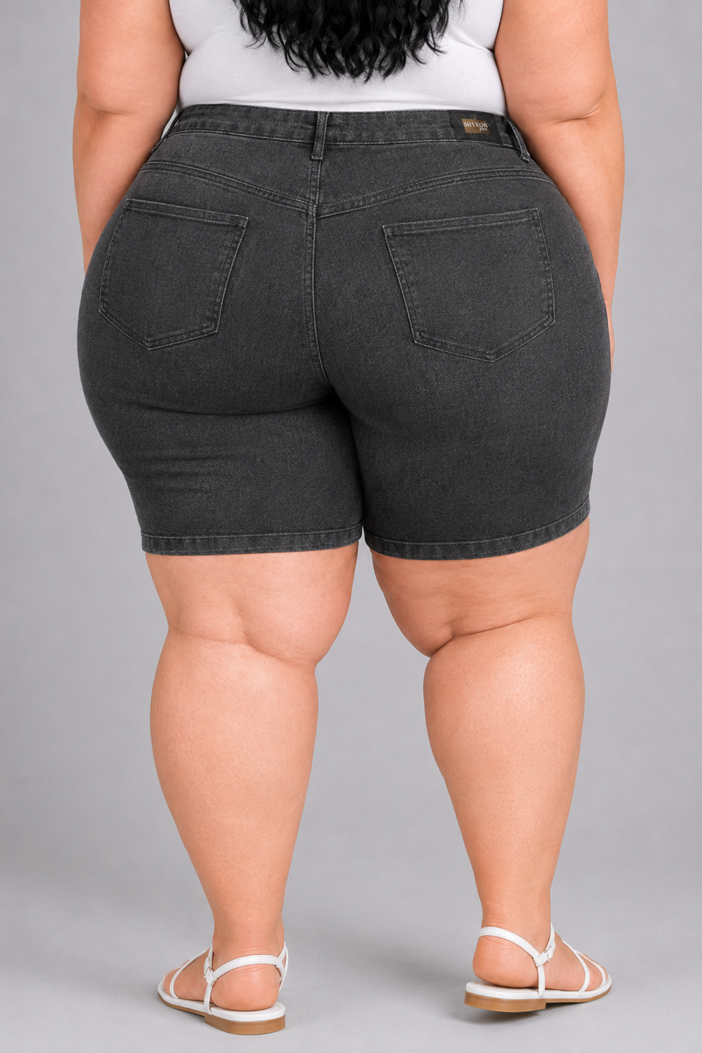 Bermuda Feminina Meia Coxa Plus+ El - 39104