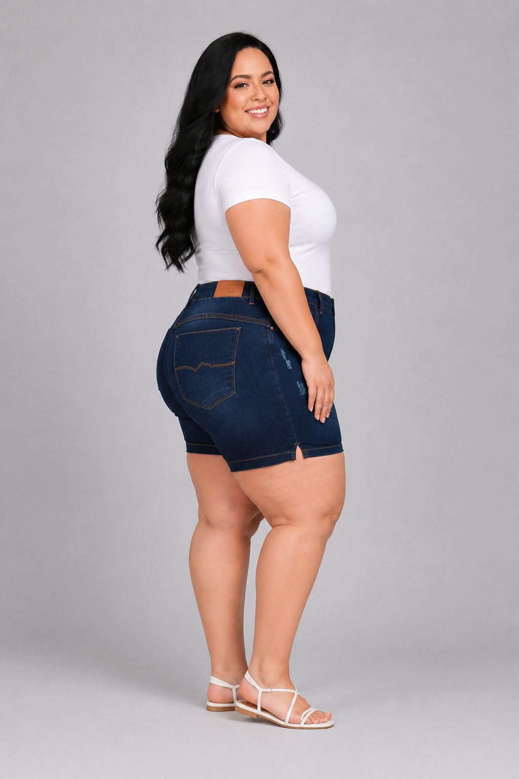 Shorts Feminino Plus+ El - 39088