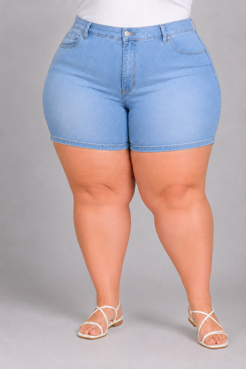 Shorts Feminino Plus+ El - 39070