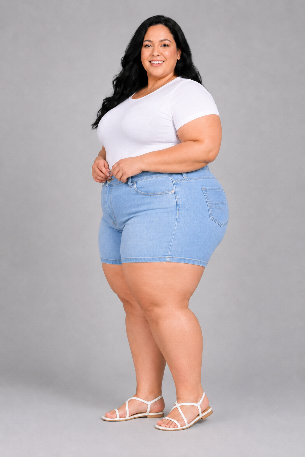 Shorts Feminino Plus+ El - 39070