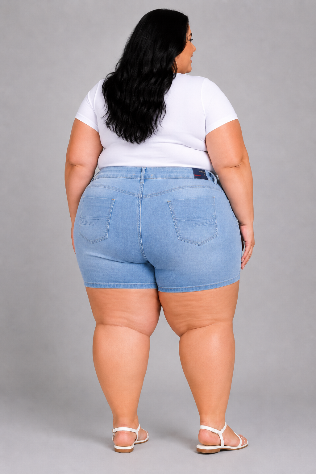 Shorts Feminino Plus+ El - 39070