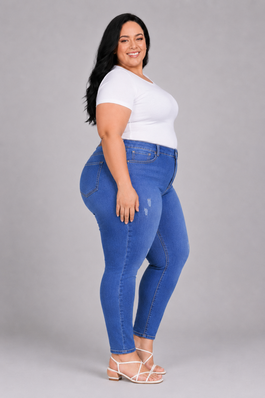 Calça Cigarrete Plus+ EL - 39291