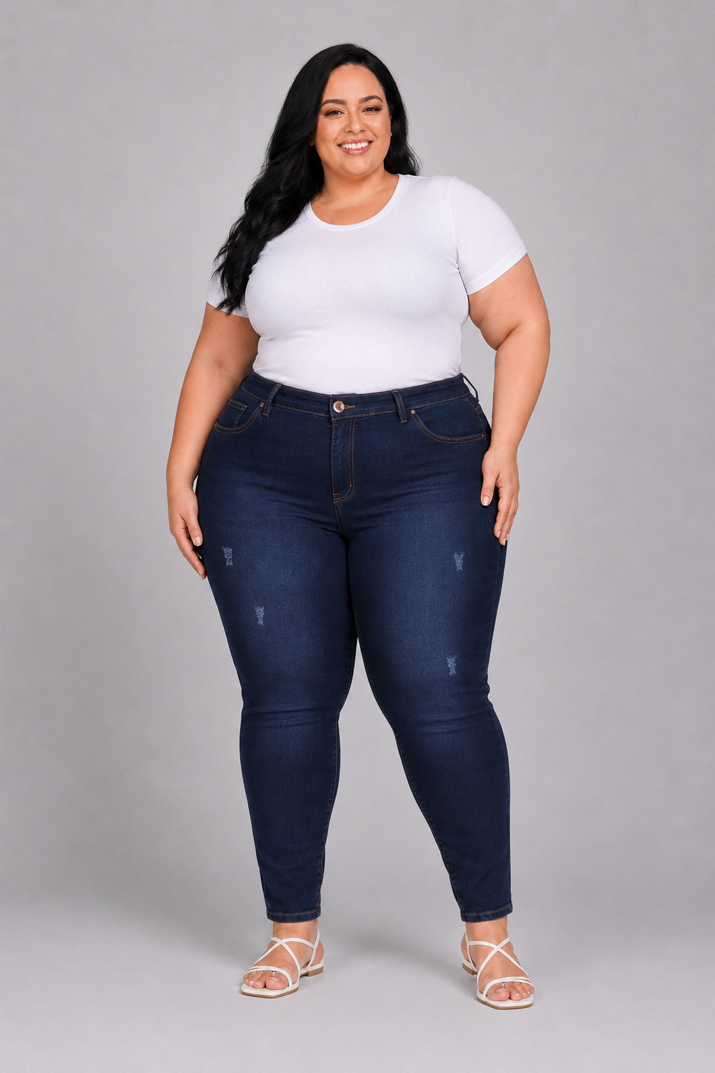 Calça Cigarrete Plus+ EL - 39251