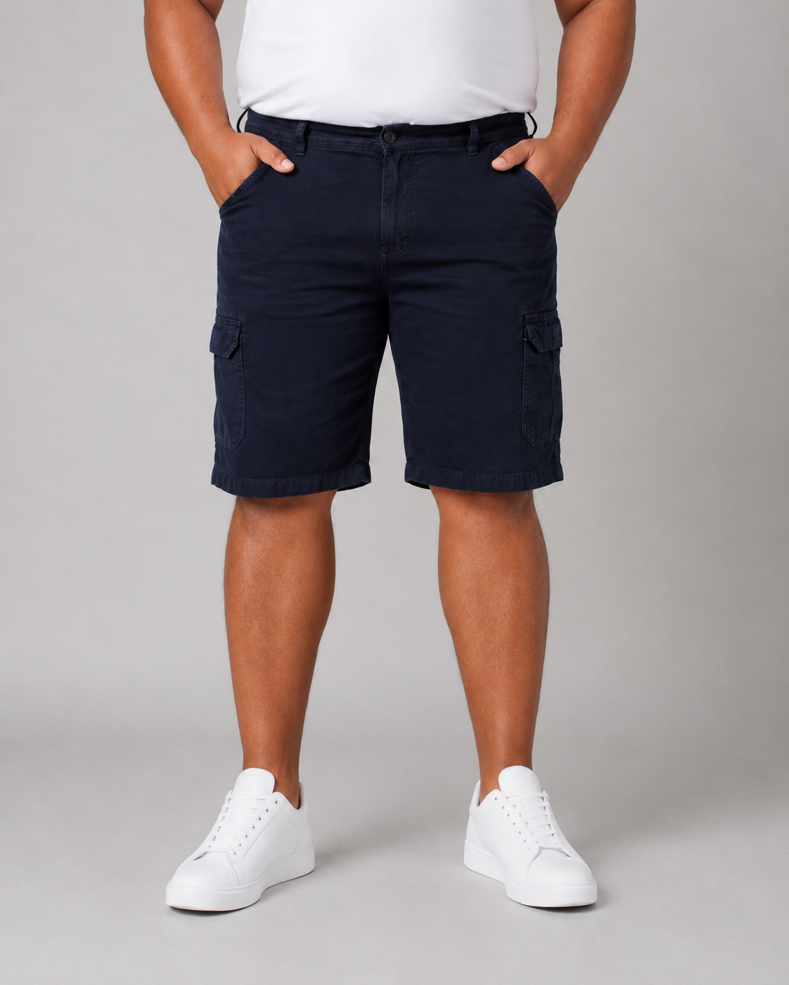 Bermuda Jeans Masculina Cargo Plus Size - 30294