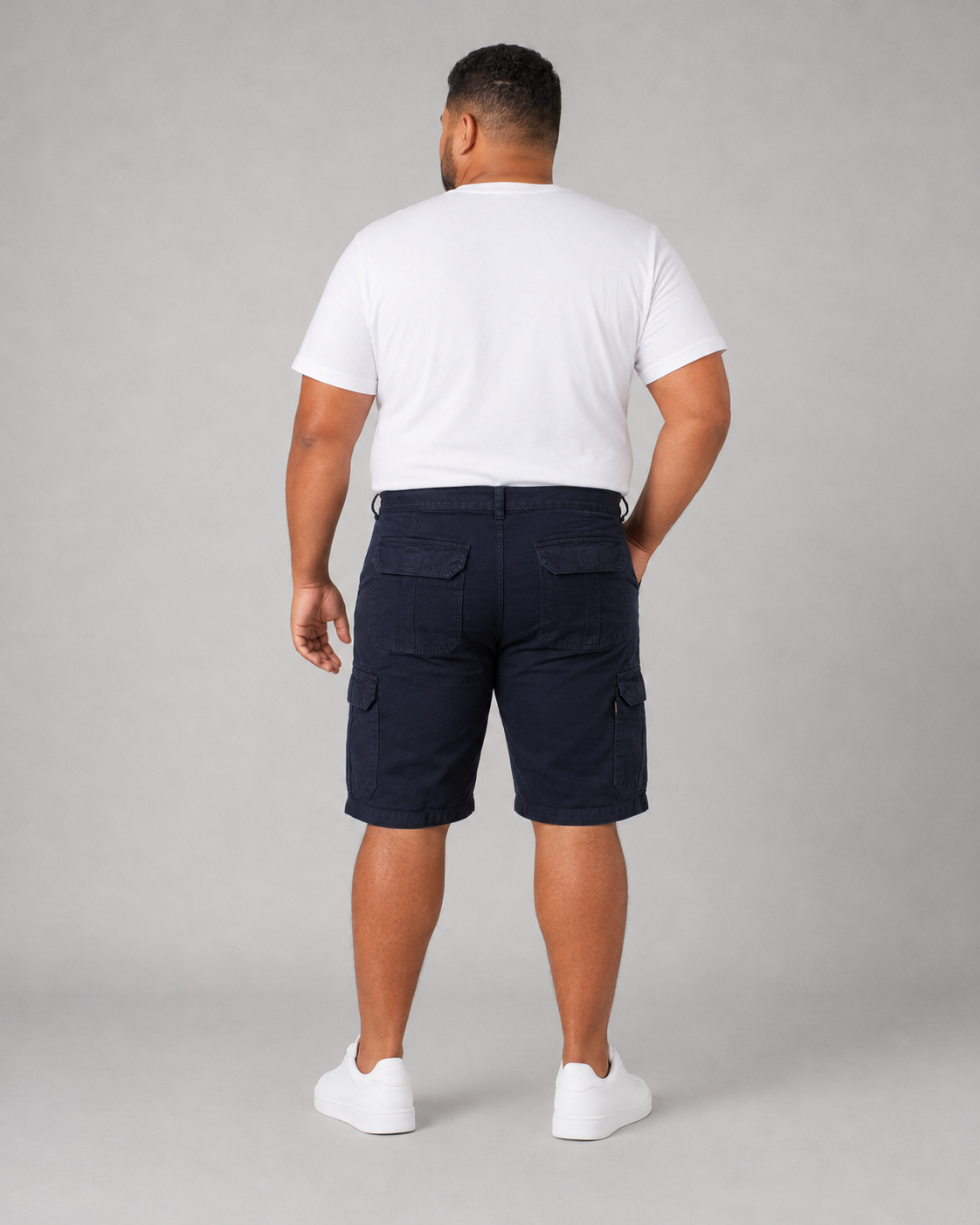 Bermuda Jeans Masculina Cargo Plus Size - 30294