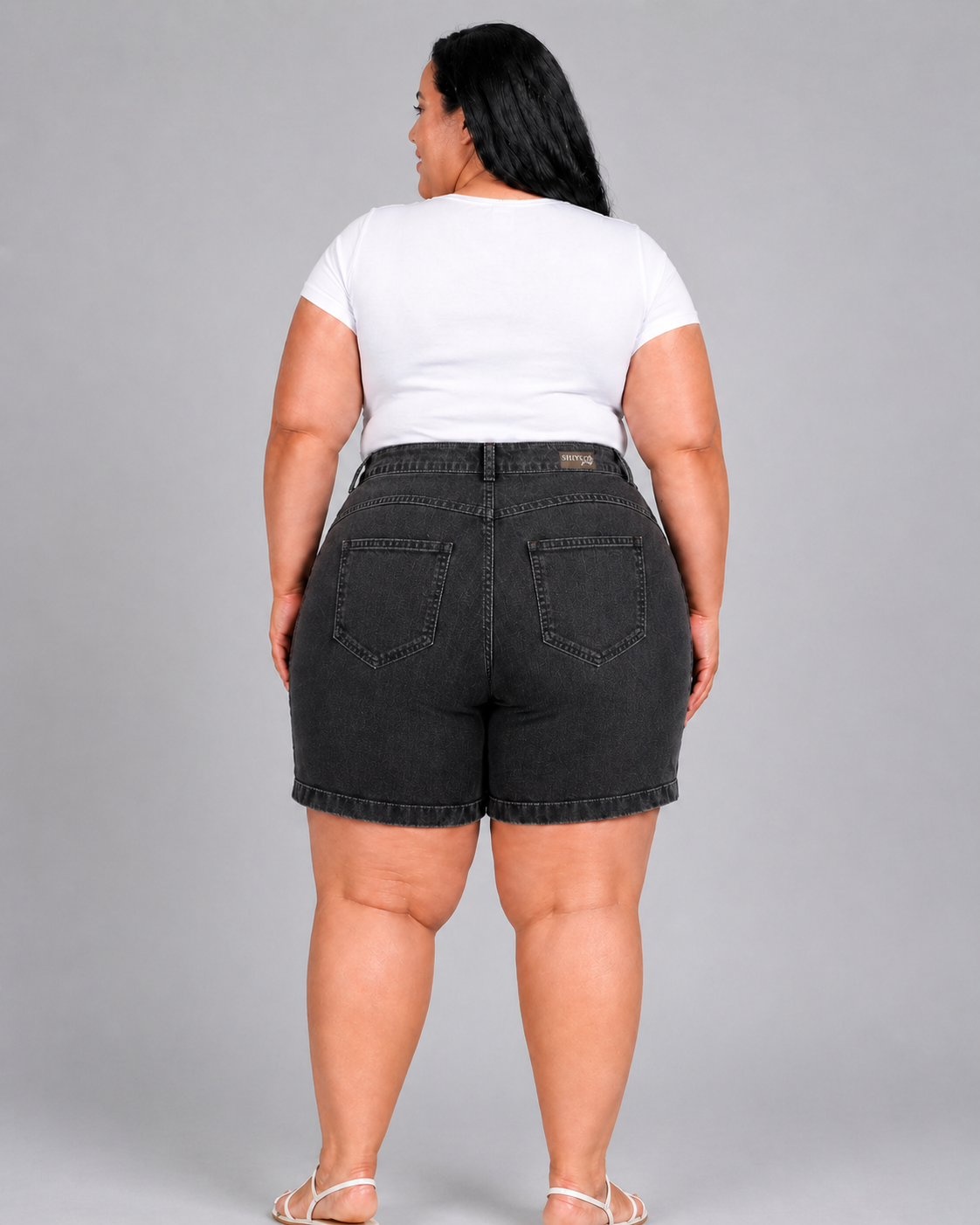 Shorts Feminino Plus + El  - 39103