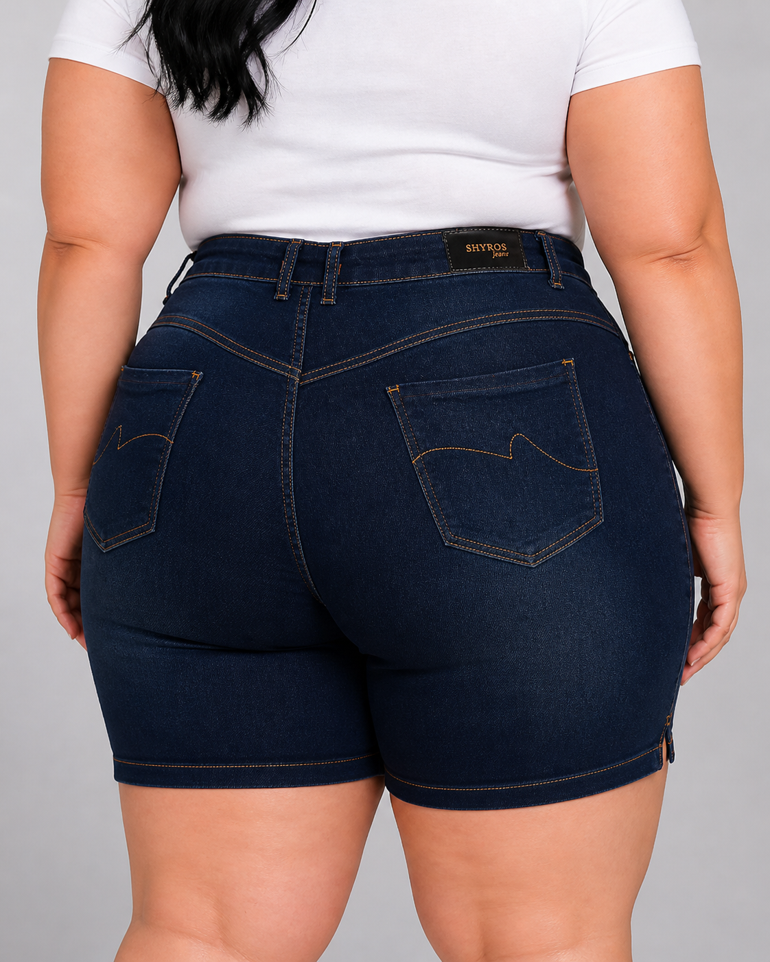 Bermuda Feminina Meia Coxa Plus+ - 39179