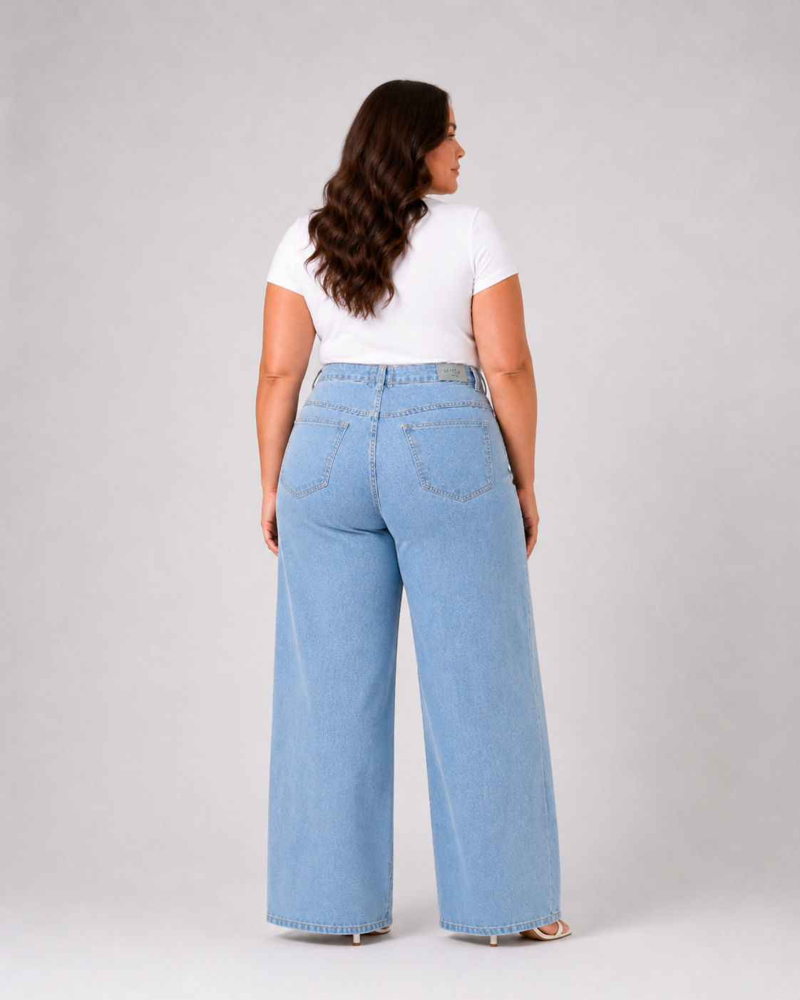 Calca Fem Wide Leg Plus Size El - 39030