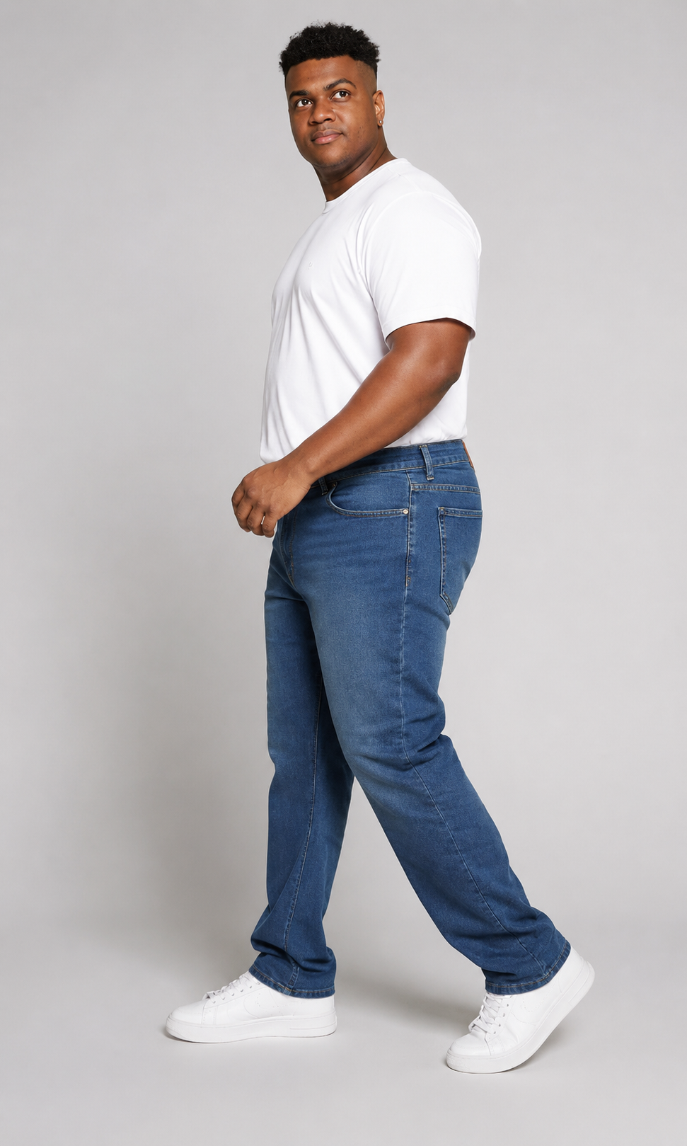 Calça Masculina Reta Plus Size El - 39457