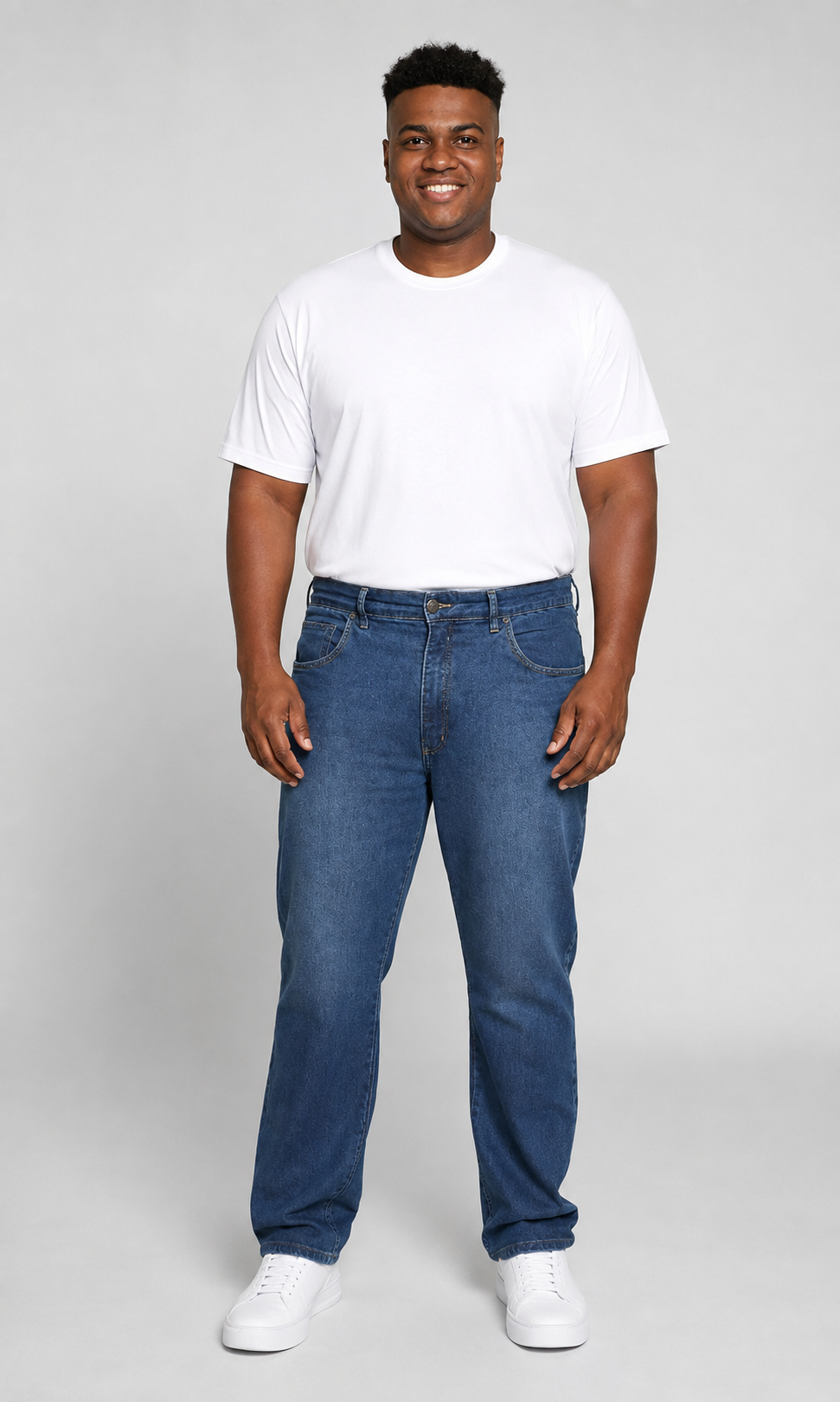 Calça Masculina Reta Plus Size El - 39457