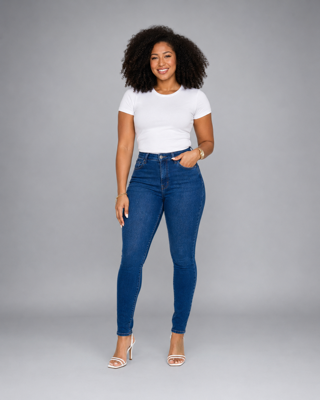 Calça Skinny Regular - 38869