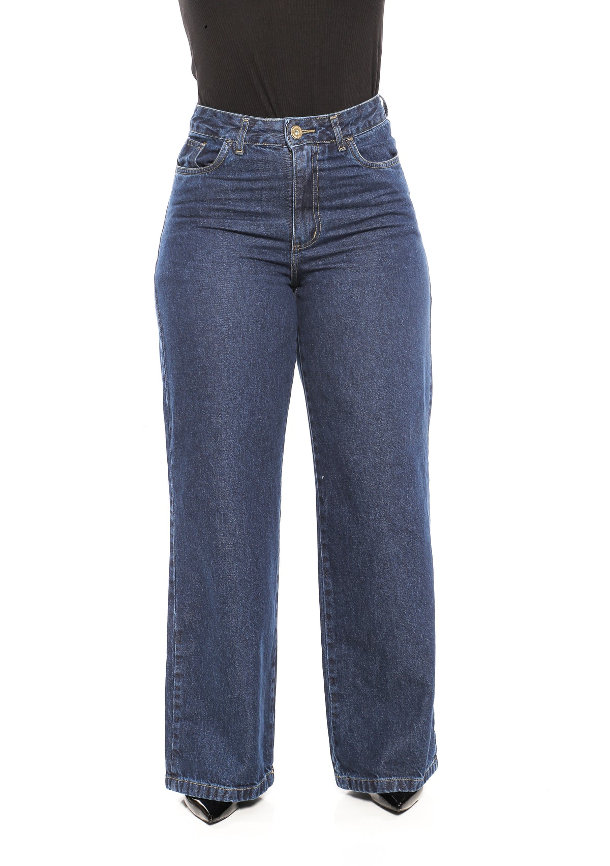 Calça Feminina Wide Leg Regular - 39480