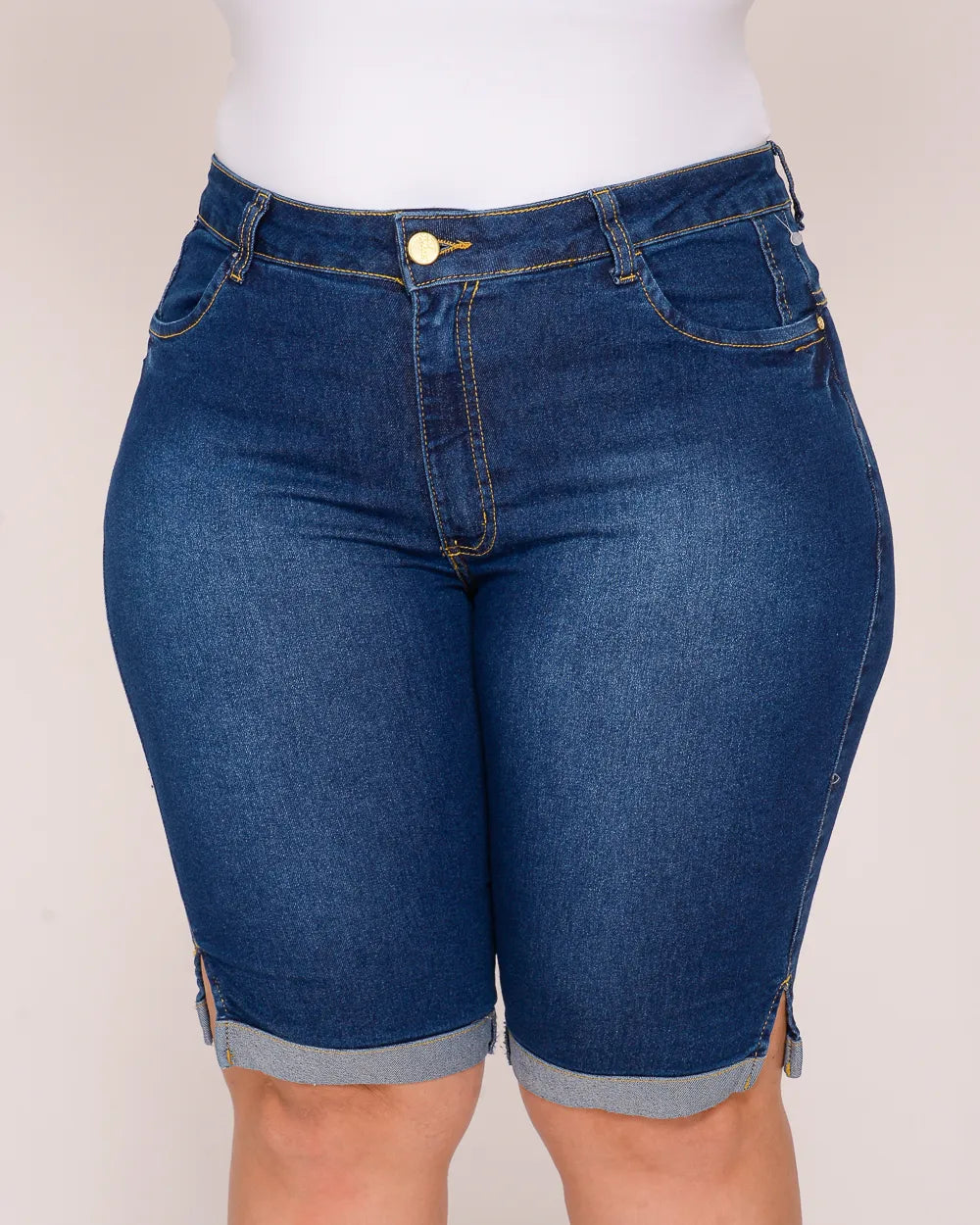 Bermuda Feminina Pedal Plus Size - 39075
