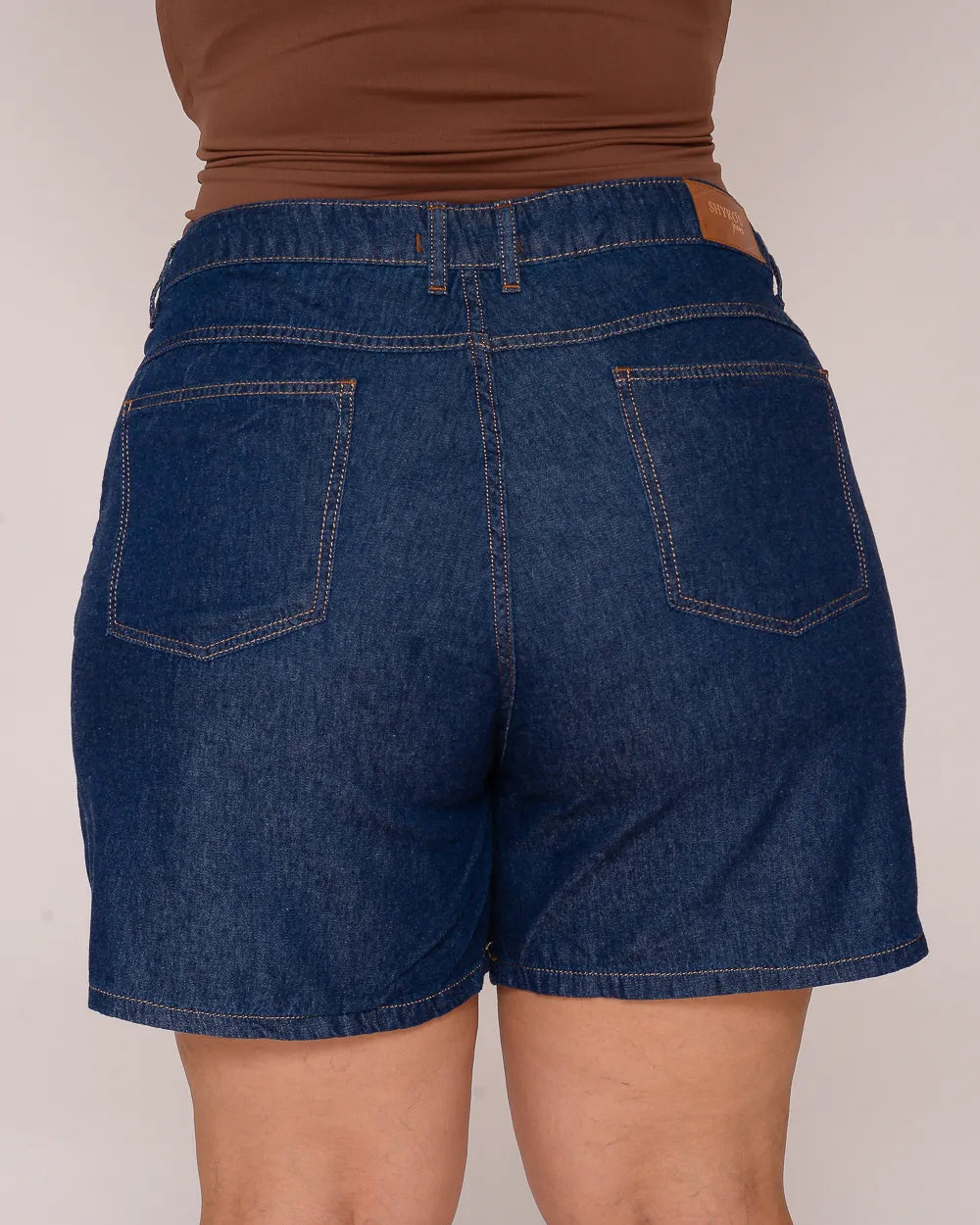 Bermuda Feminina Meia Coxa Plus - 39278