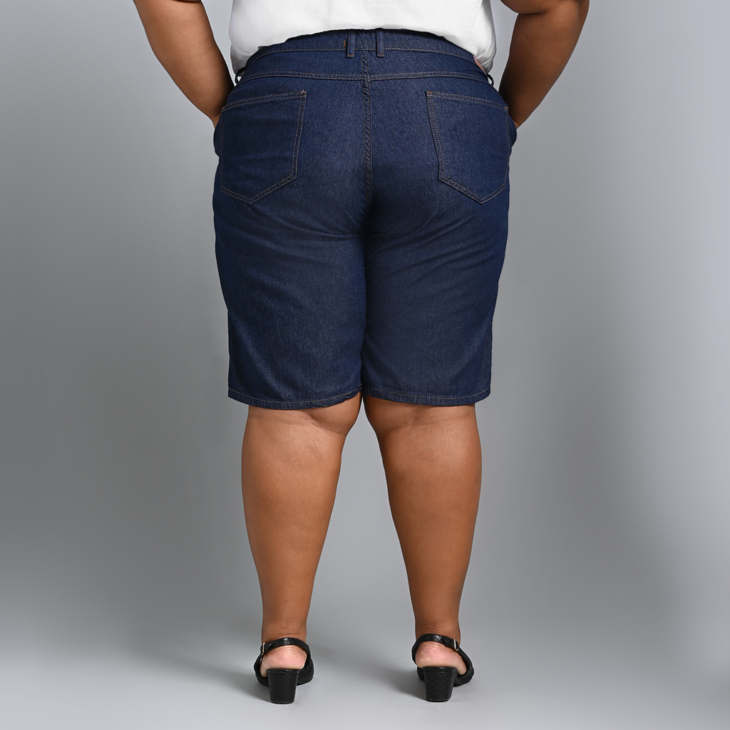 Bermuda Jeans Pedal Plus Size - 39279