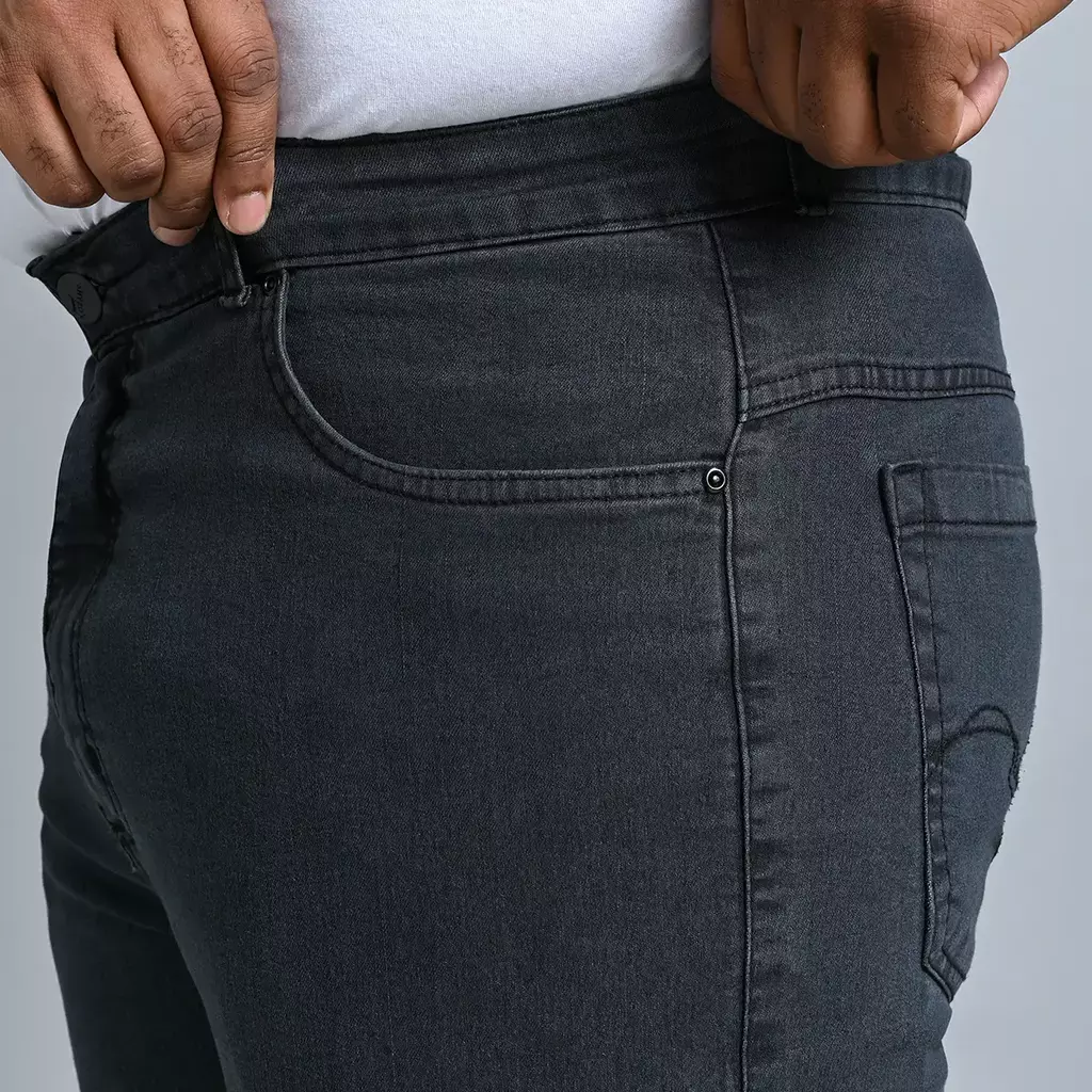 Calça Jeans Masculina Básica Plus Size - 37097