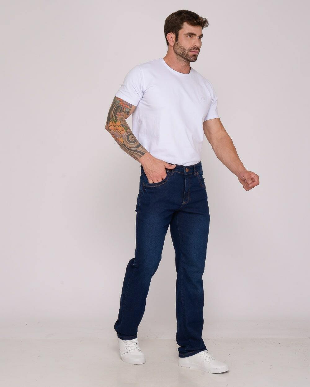 Calça Masculina Long Reta - 38858