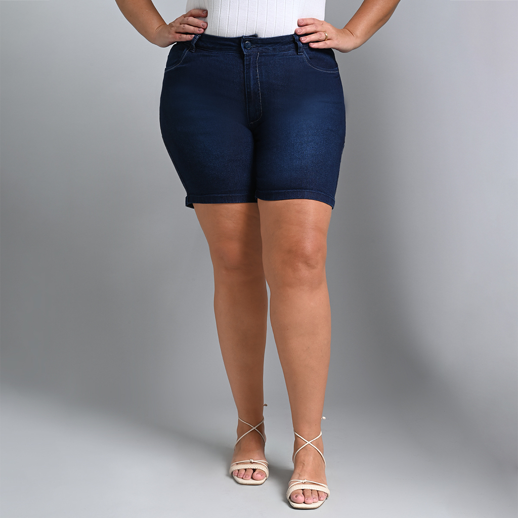 Bermuda Meia Coxa Plus Size - 39227