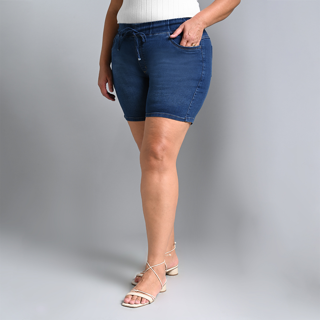 Bermuda Feminina Meia Coxa Plus Size El - 39097