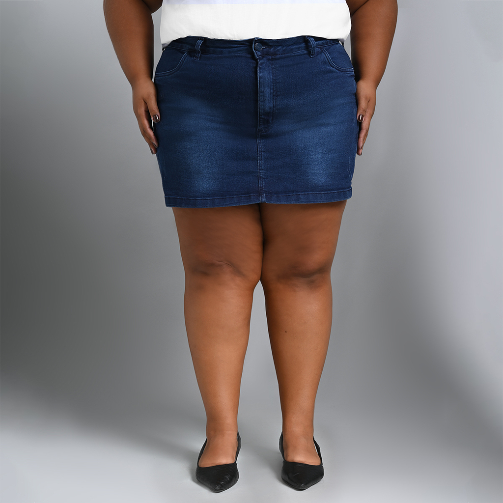 Shorts Saia Jeans Plus Size - 39185