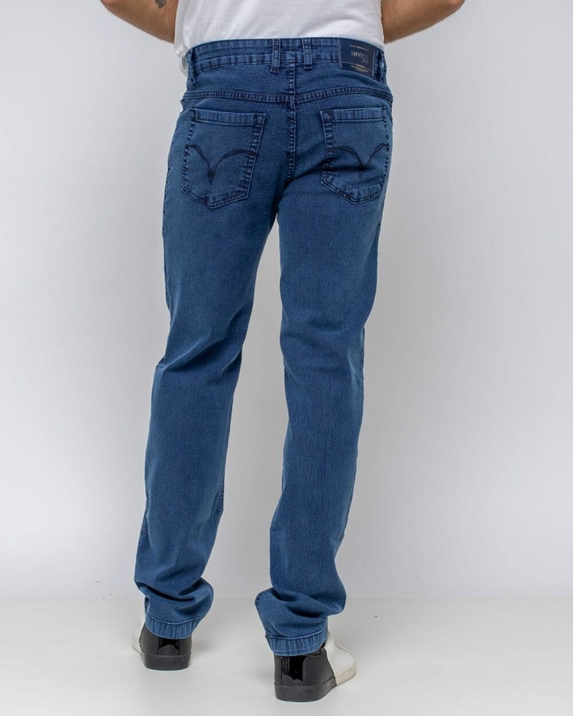 Calça Jeans Masculina Reta - 37206