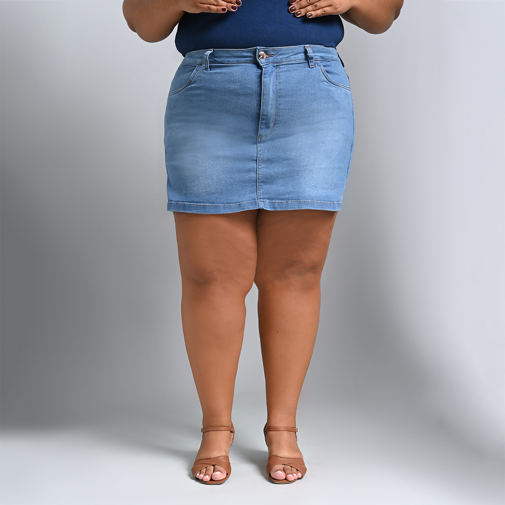 Shorts Saia Jeans Plus Size - 39183