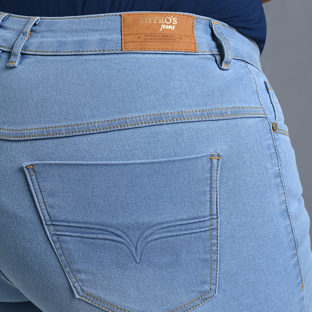 Bermuda Jeans Ciclista Plus Size - 39248